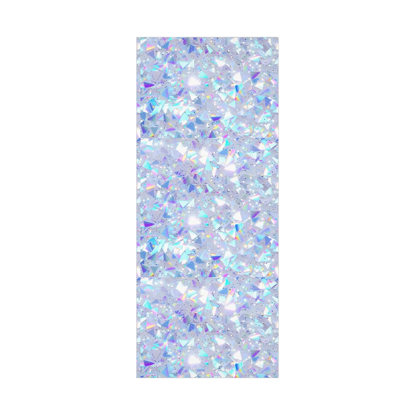 Iridescent Glitter Gift Wrap Papers