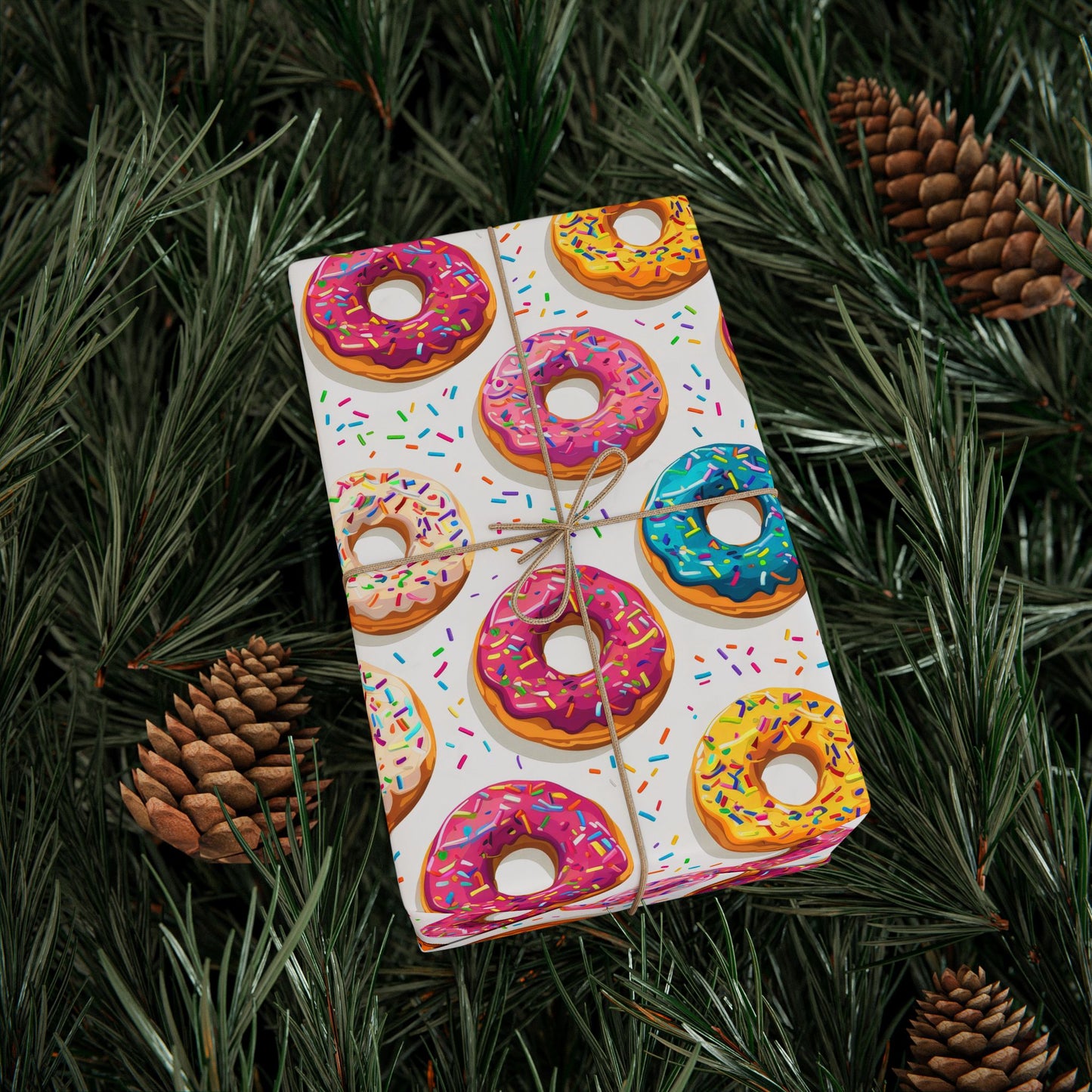 Donut Wrapping Paper