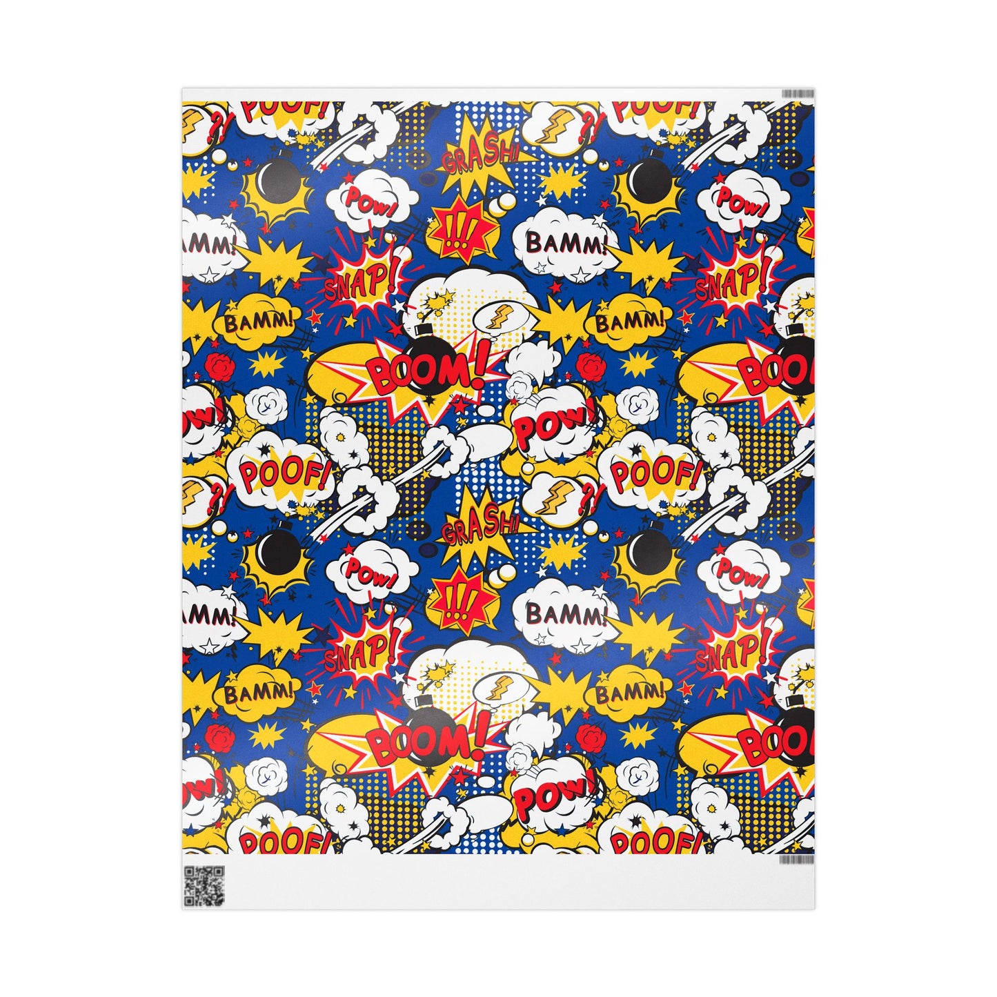 Bam! Pow! - Comic Book Wrapping Paper