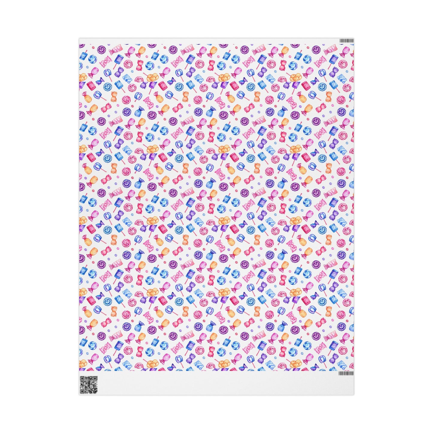 Candy Pieces Wrapping Paper