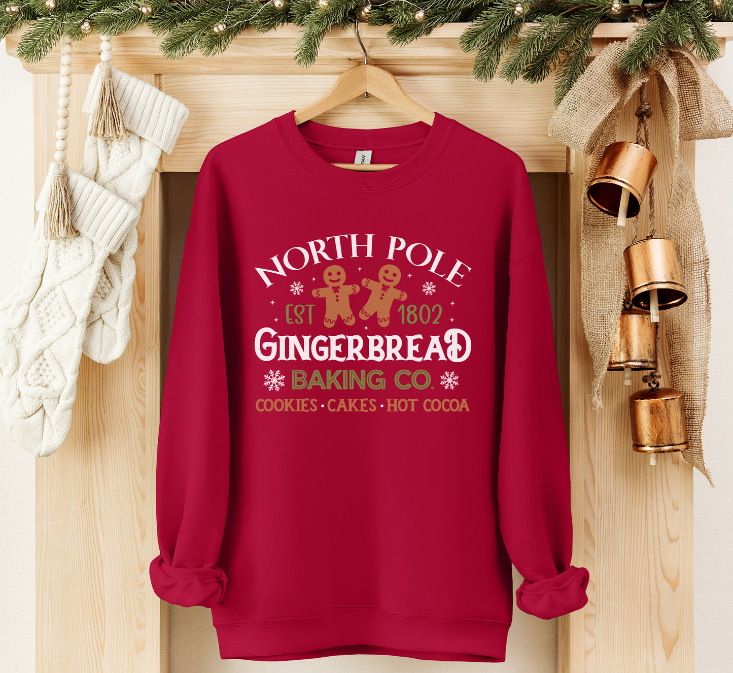 Gingerbread Baking Co Crewneck Sweatshirt