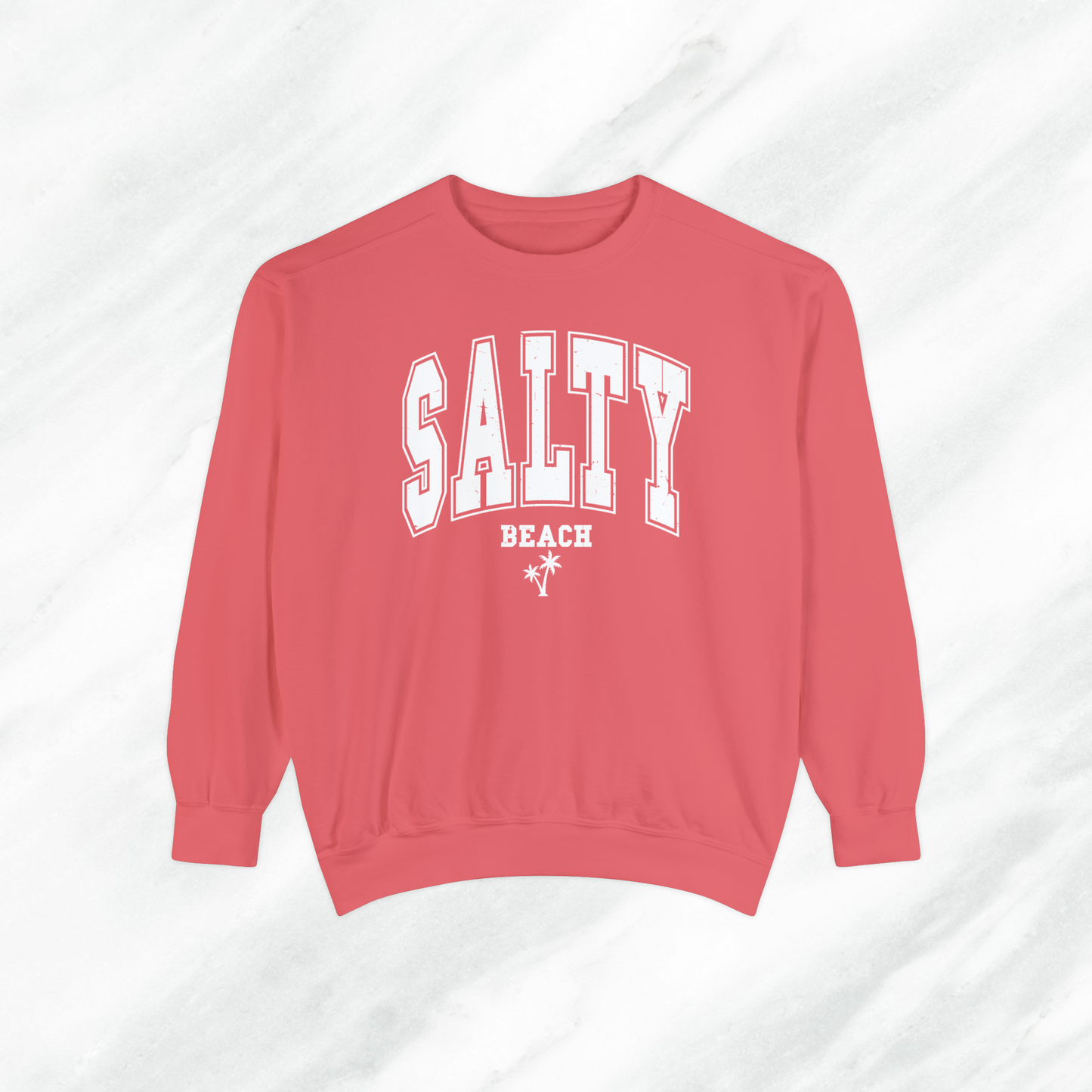 Salty Beach Crewneck Sweatshirt