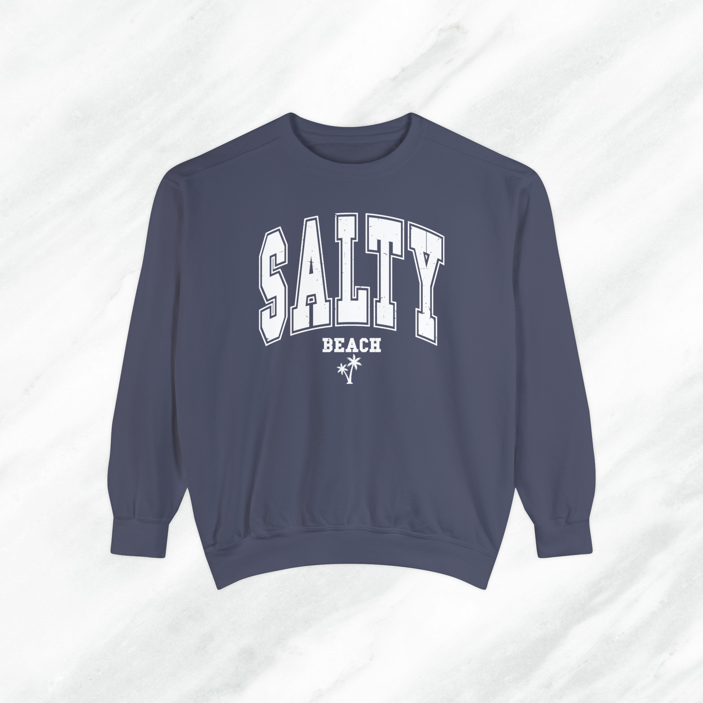 Salty Beach Crewneck Sweatshirt