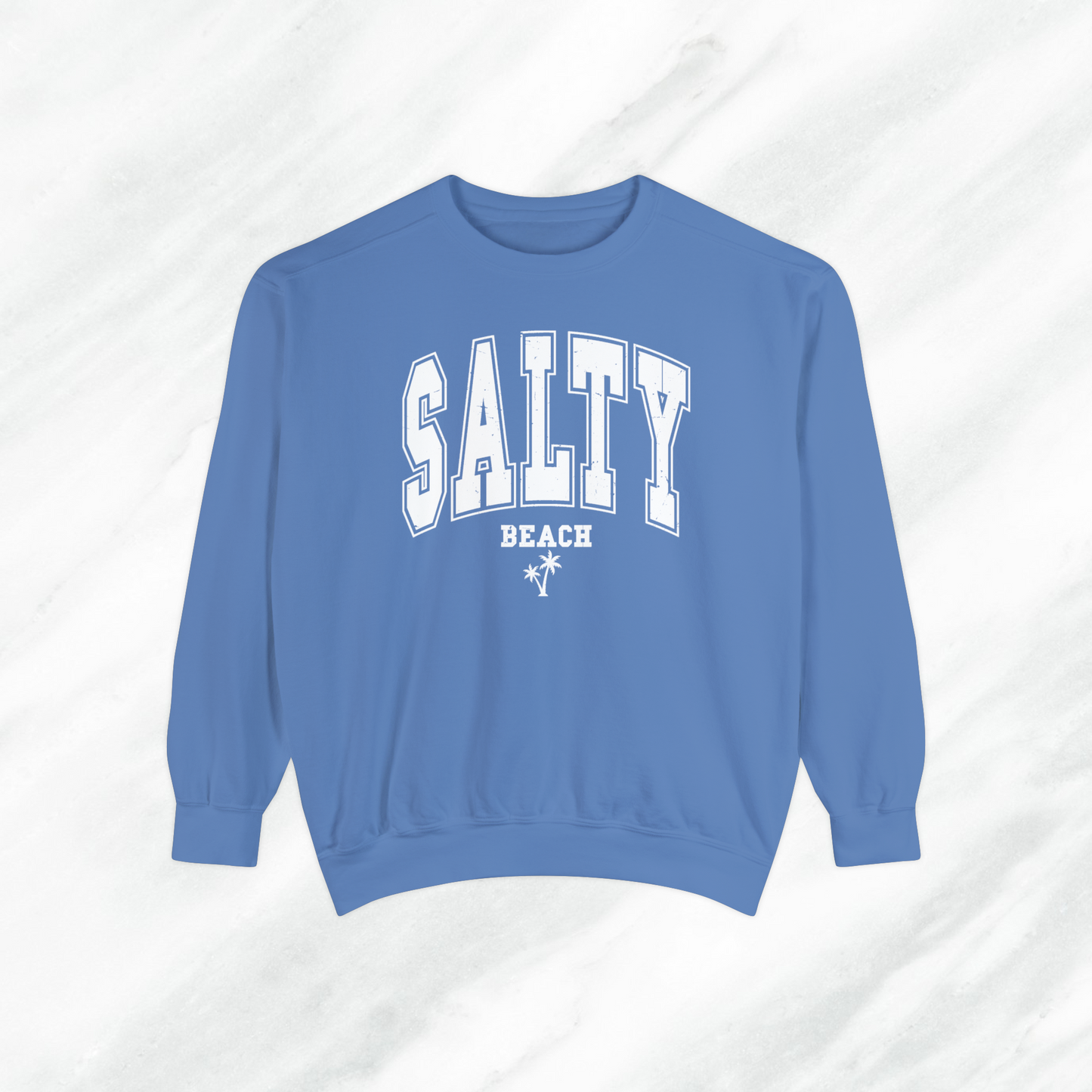 Salty Beach Crewneck Sweatshirt