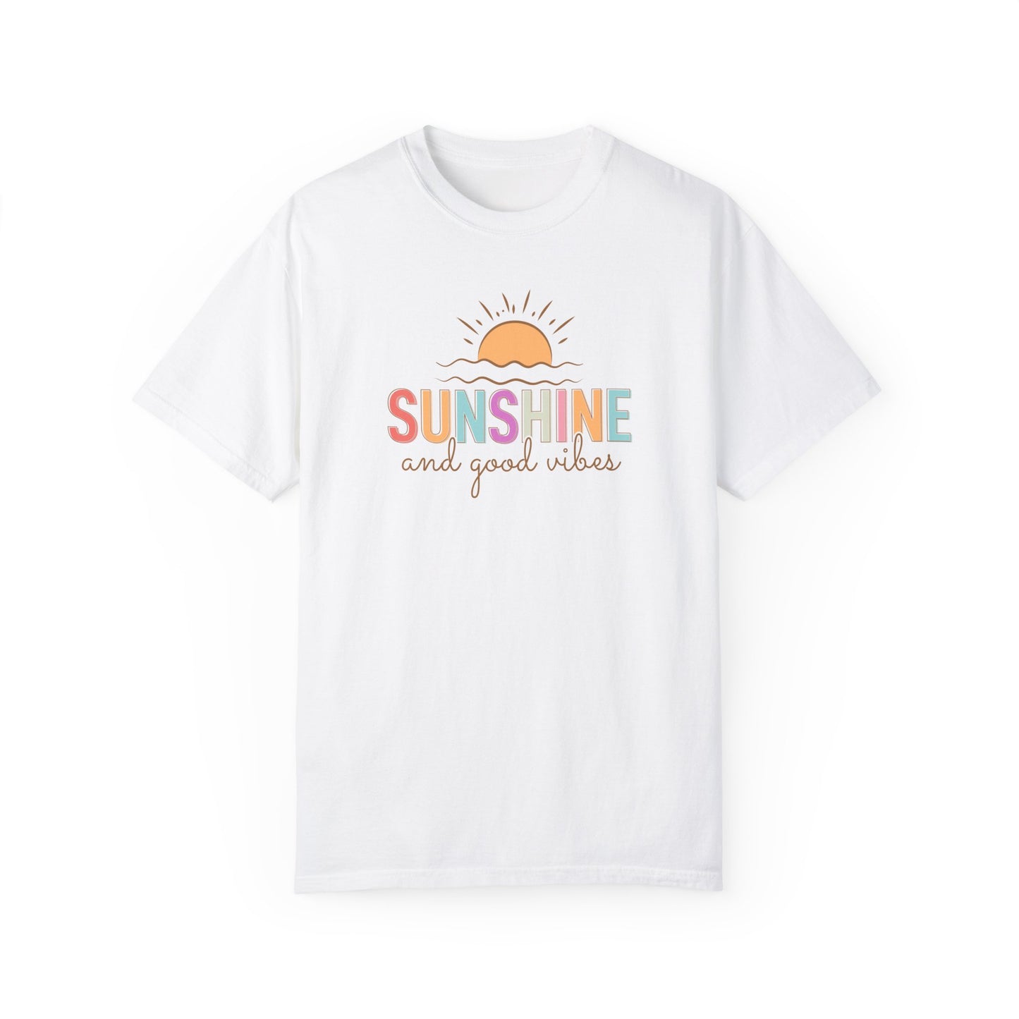 Sunshine and Good Vibes, Summer T-Shirt, Vacation Shirt