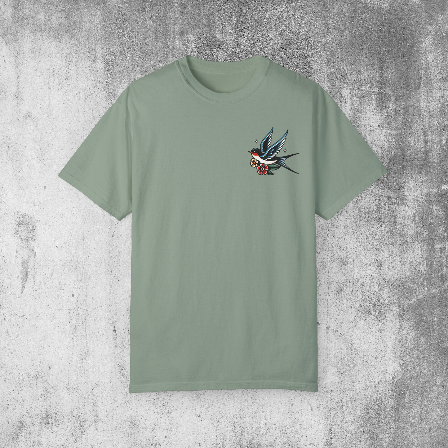Vintage Tattoo Style Swallow T-Shirt