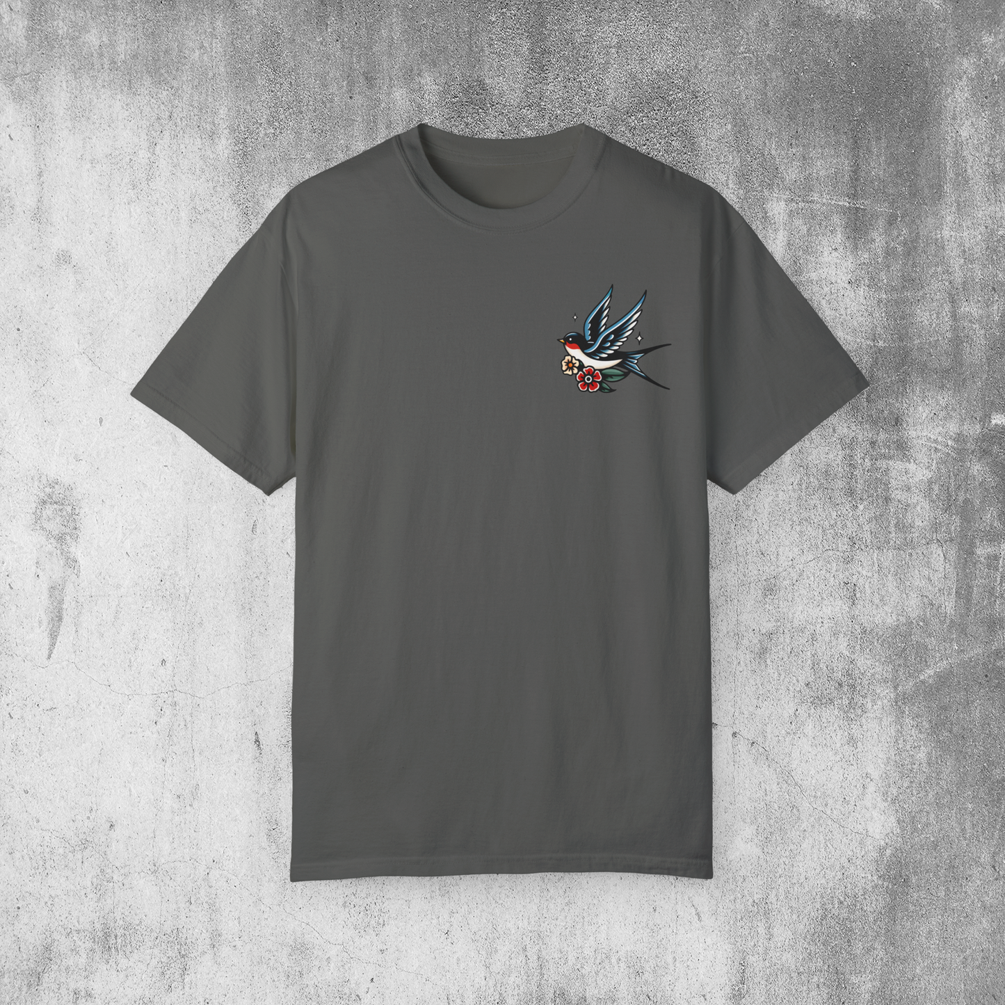 Vintage Tattoo Style Swallow T-Shirt