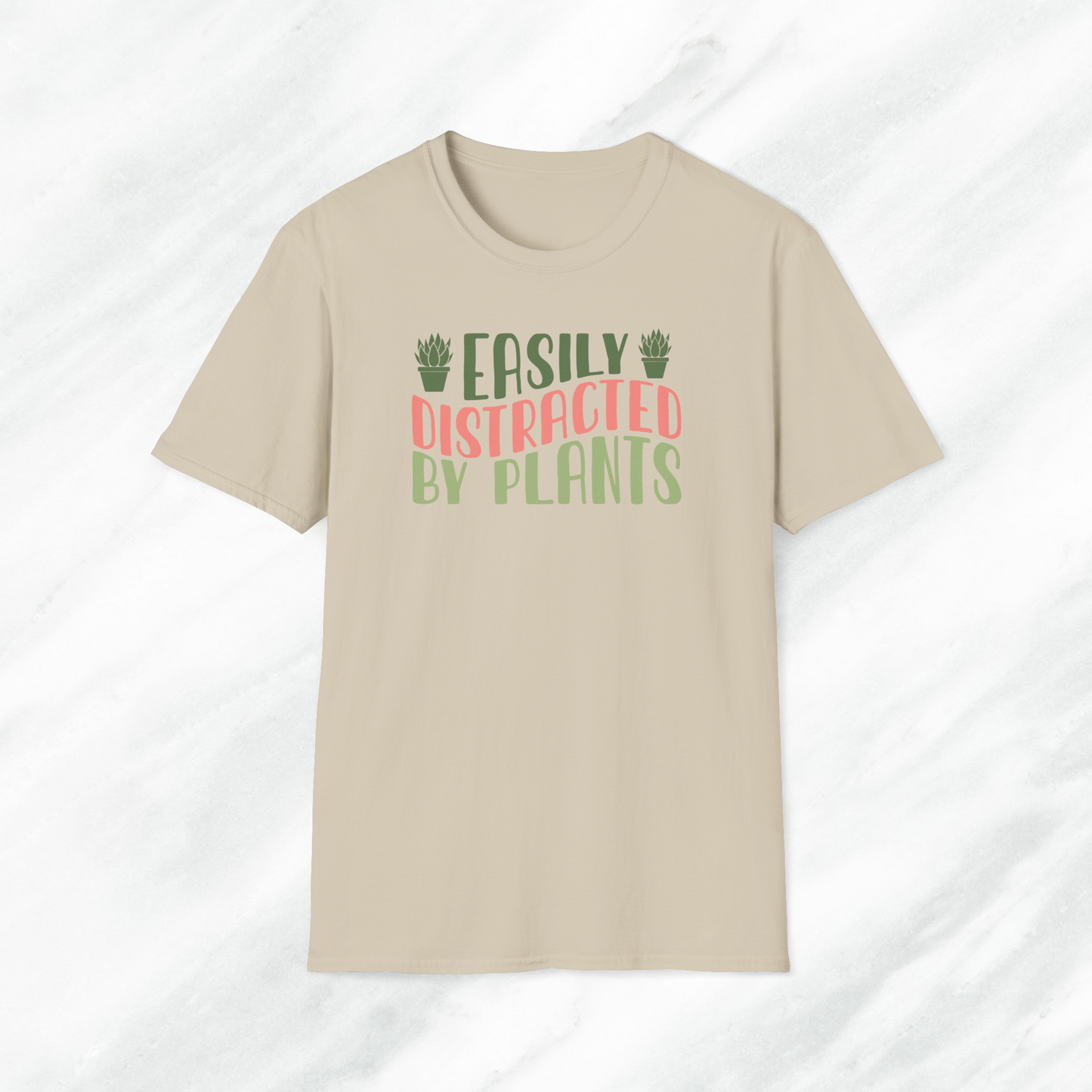 Easily Distracted By Plants T-Shirt, Garden Shirt