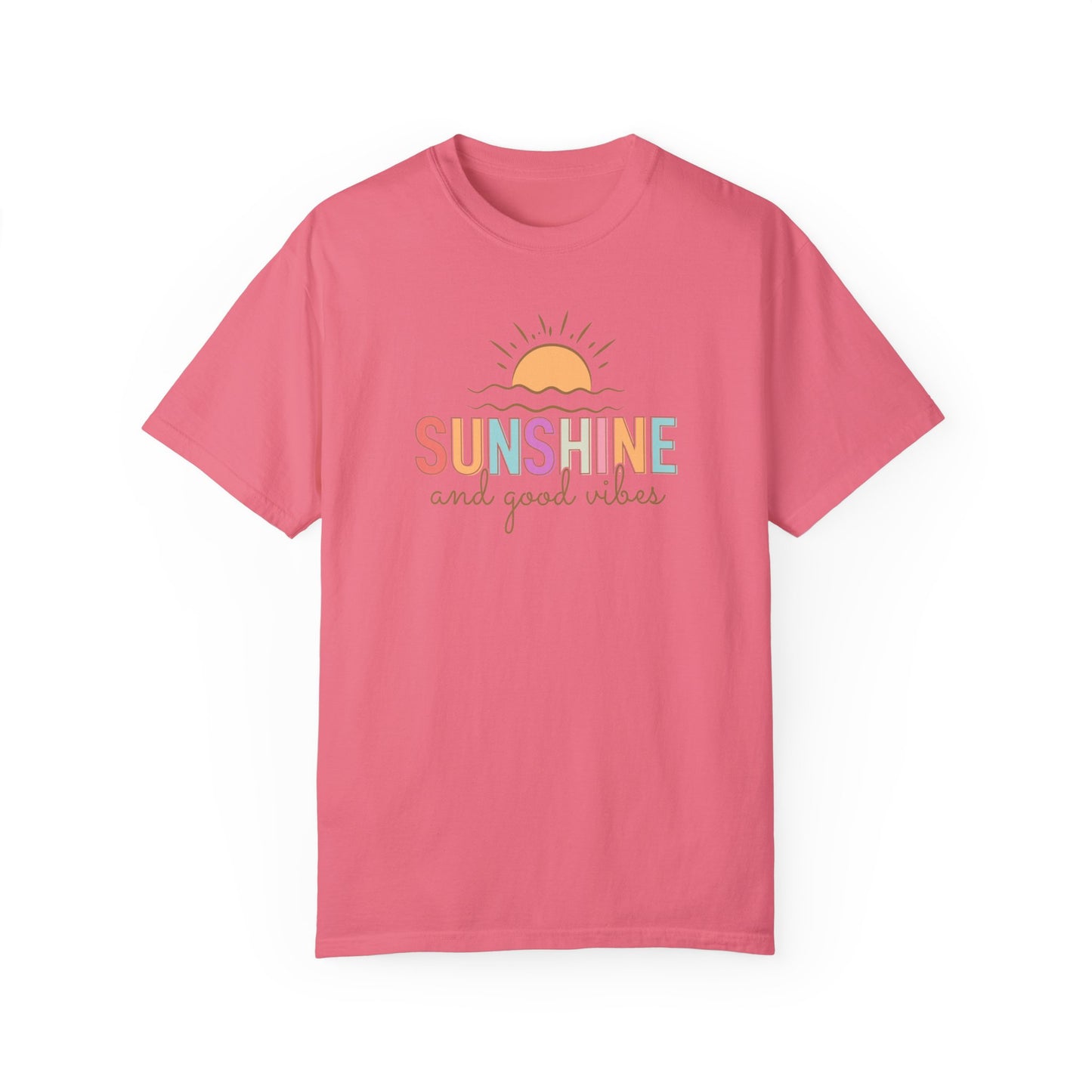 Sunshine and Good Vibes, Summer T-Shirt, Vacation Shirt