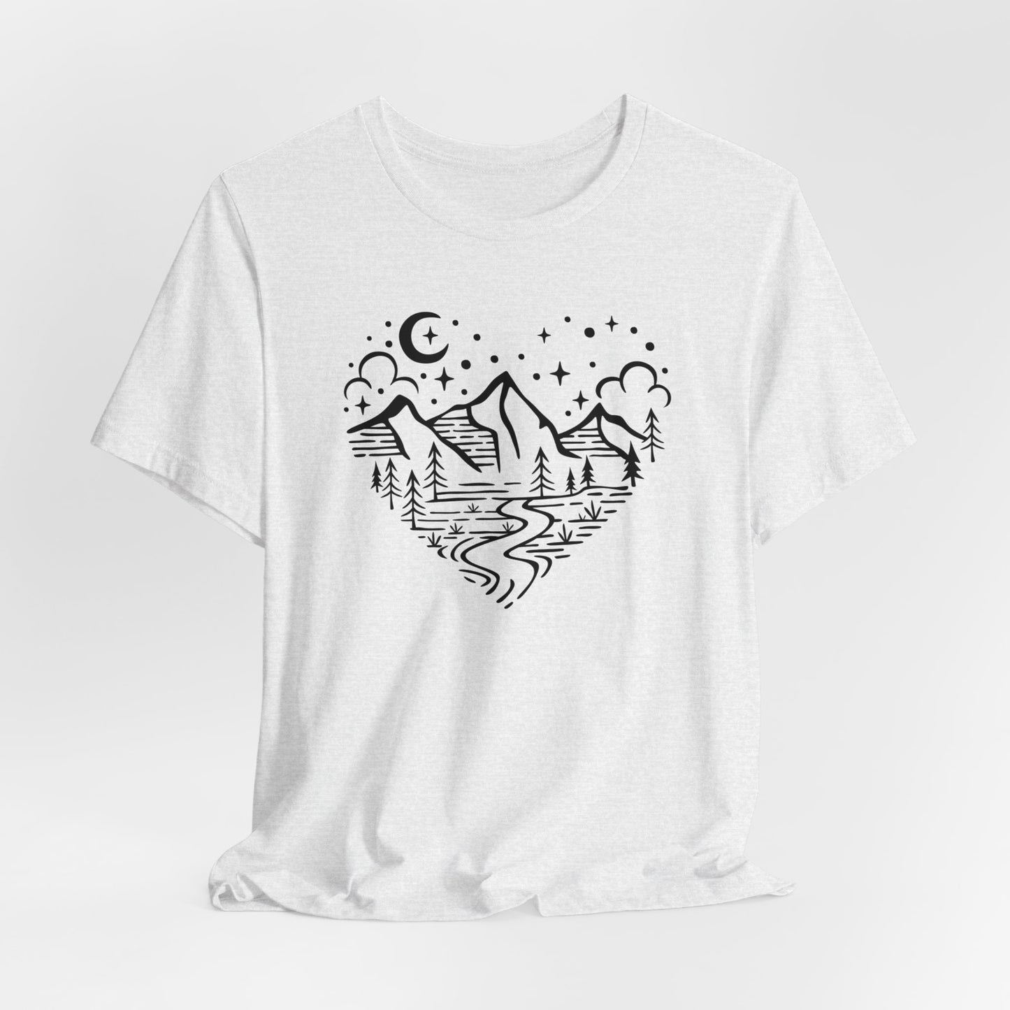 Love The Outdoors T-Shirt, Mountains, Forest T-shirt, Camping Shirt, Outdoors Shirt