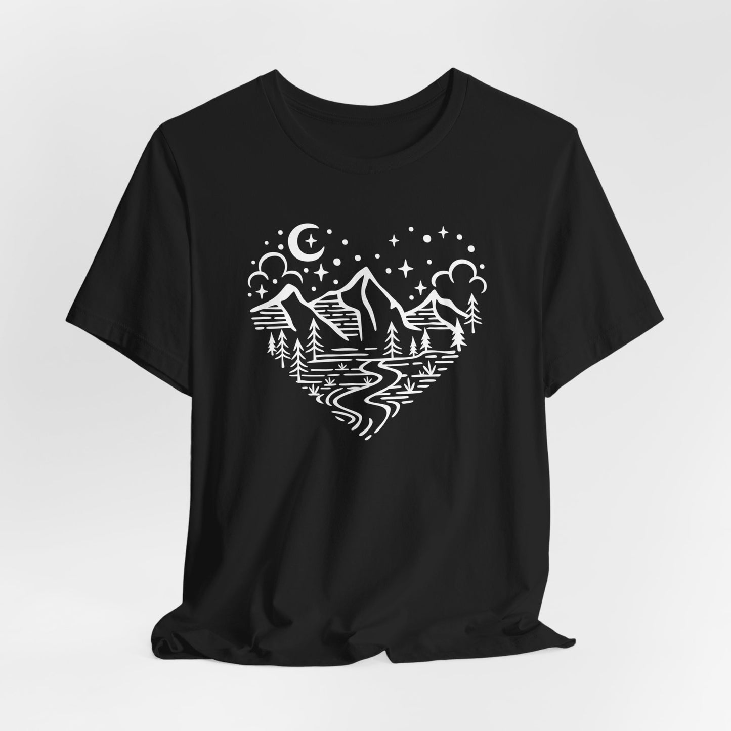 Love The Outdoors T-Shirt, Mountains, Forest T-shirt, Camping Shirt, Outdoors Shirt
