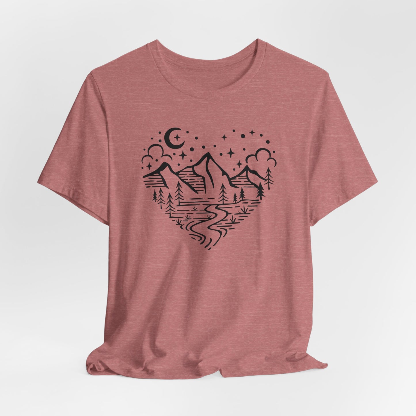 Love The Outdoors T-Shirt, Mountains, Forest T-shirt, Camping Shirt, Outdoors Shirt
