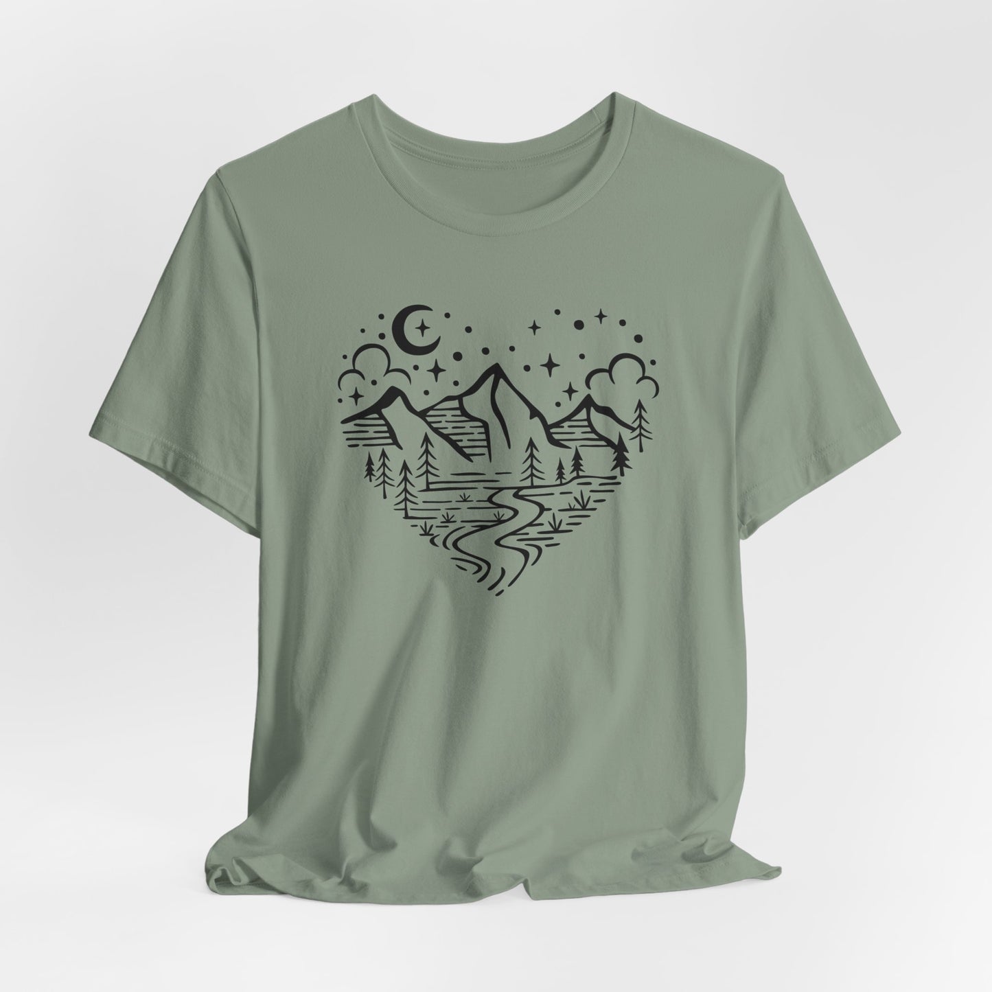 Love The Outdoors T-Shirt, Mountains, Forest T-shirt, Camping Shirt, Outdoors Shirt