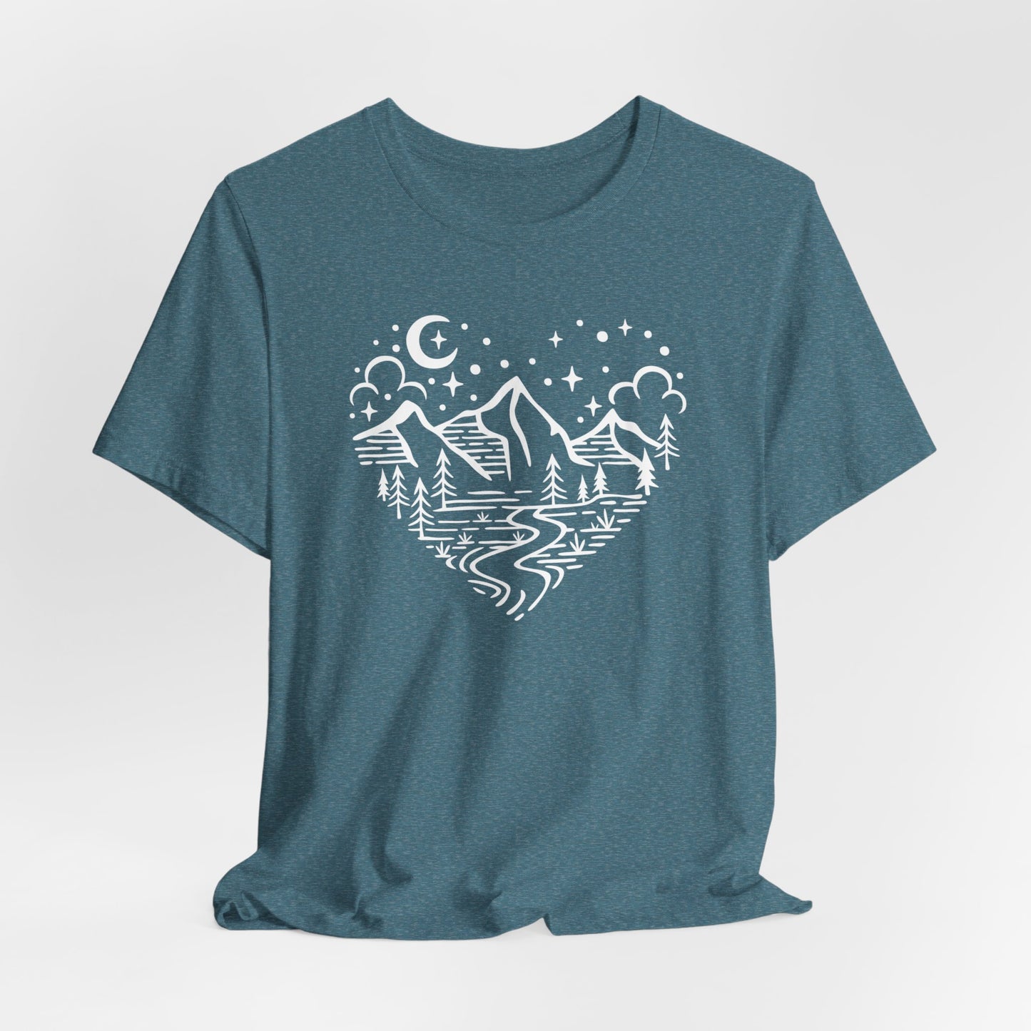 Love The Outdoors T-Shirt, Mountains, Forest T-shirt, Camping Shirt, Outdoors Shirt
