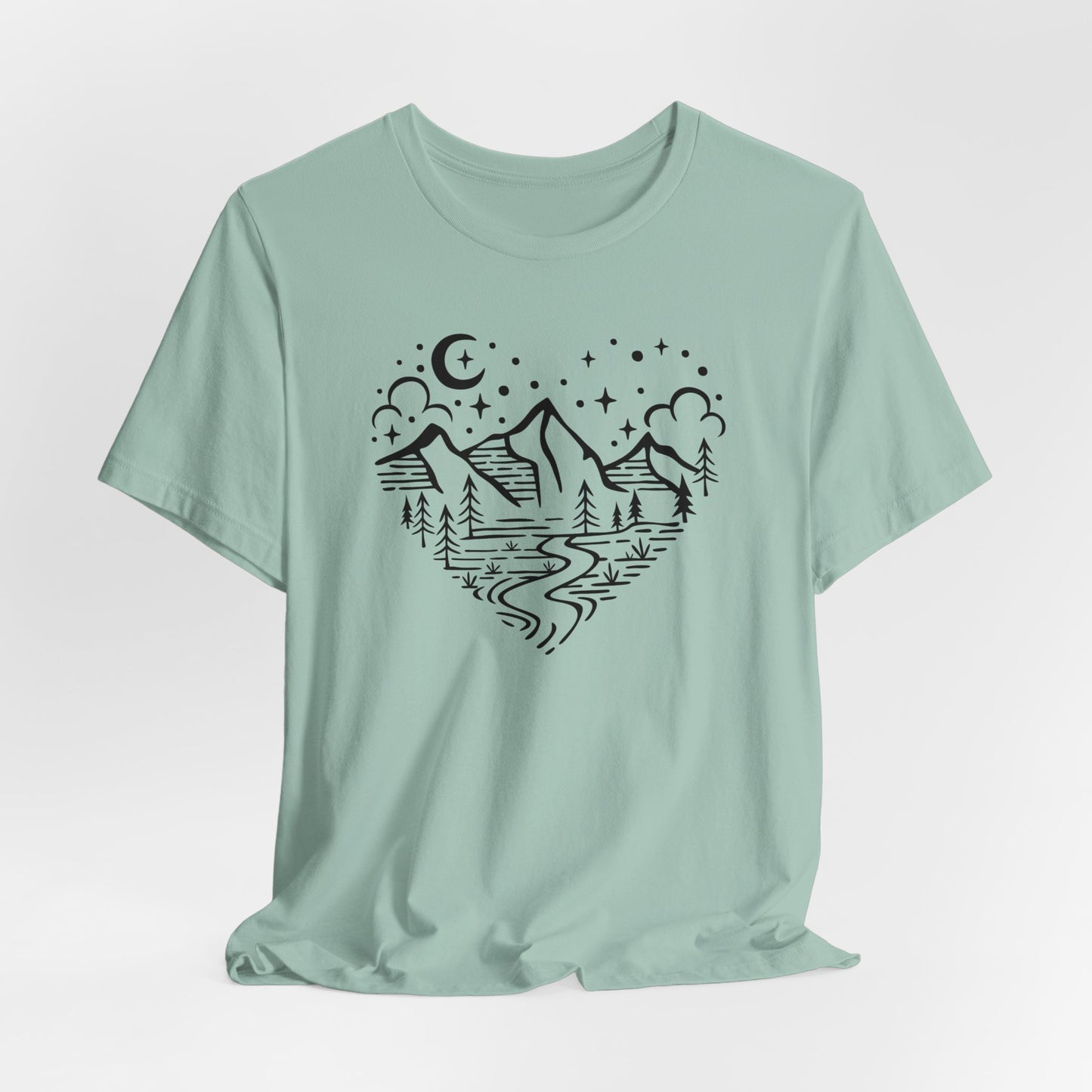 Love The Outdoors T-Shirt, Mountains, Forest T-shirt, Camping Shirt, Outdoors Shirt