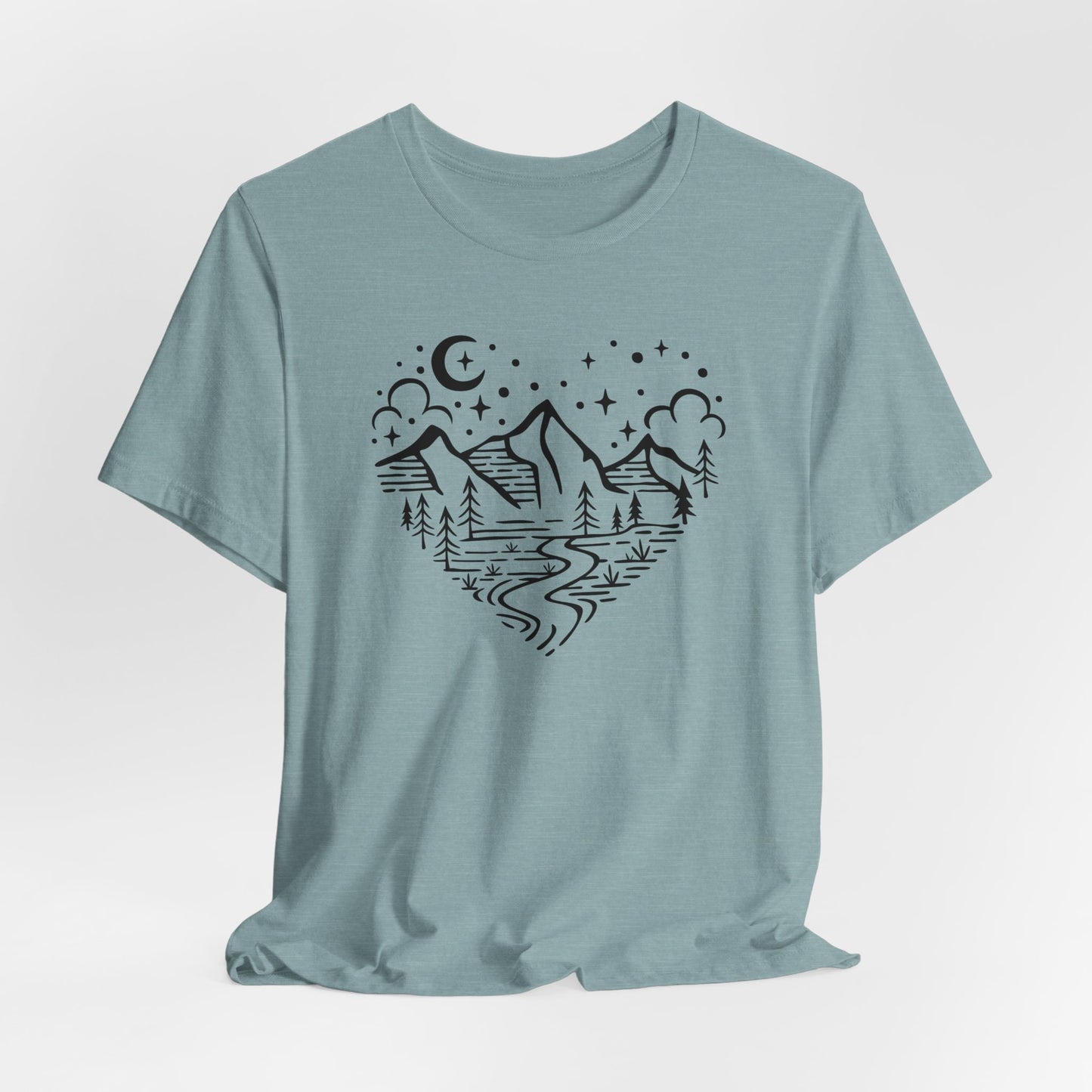 Love The Outdoors T-Shirt, Mountains, Forest T-shirt, Camping Shirt, Outdoors Shirt