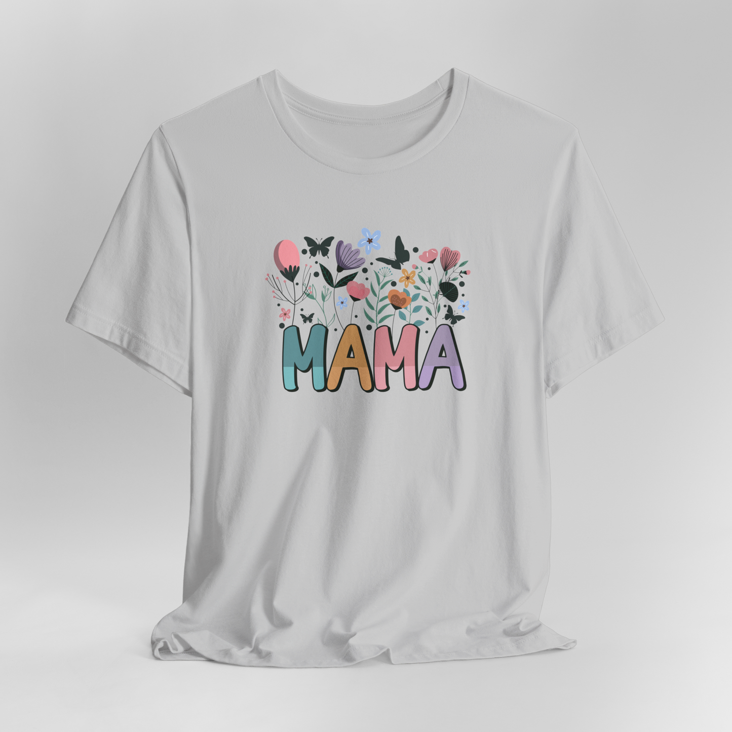 Mama Floral T-shirt, Mothers day, Gift For Mom, Floral Shirt, Gift For Her