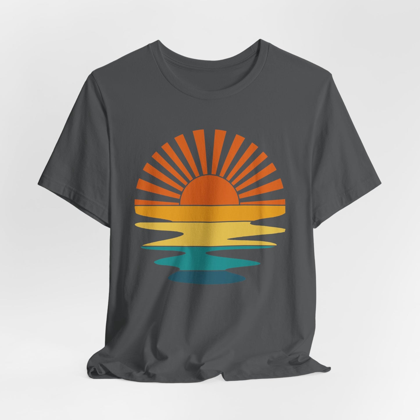 Retro Sunset Rays T-Shirt