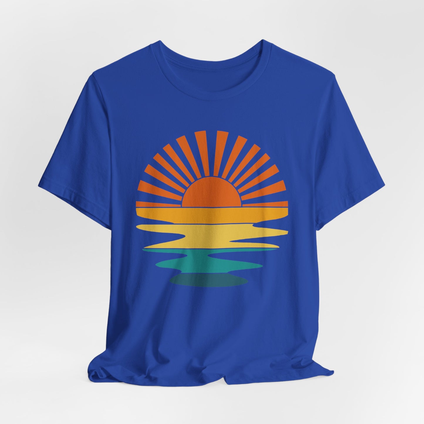 Retro Sunset Rays T-Shirt