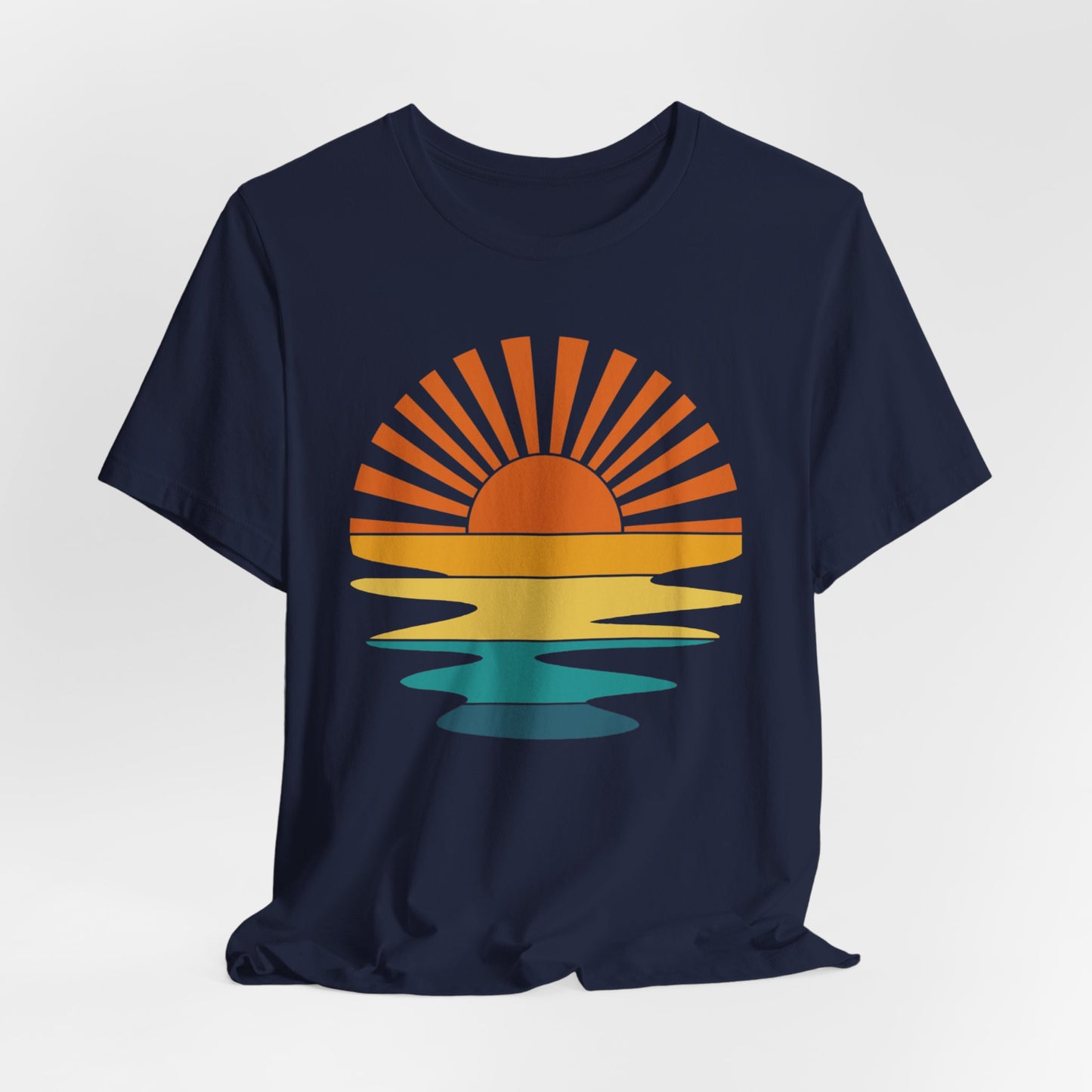 Retro Sunset Rays T-Shirt