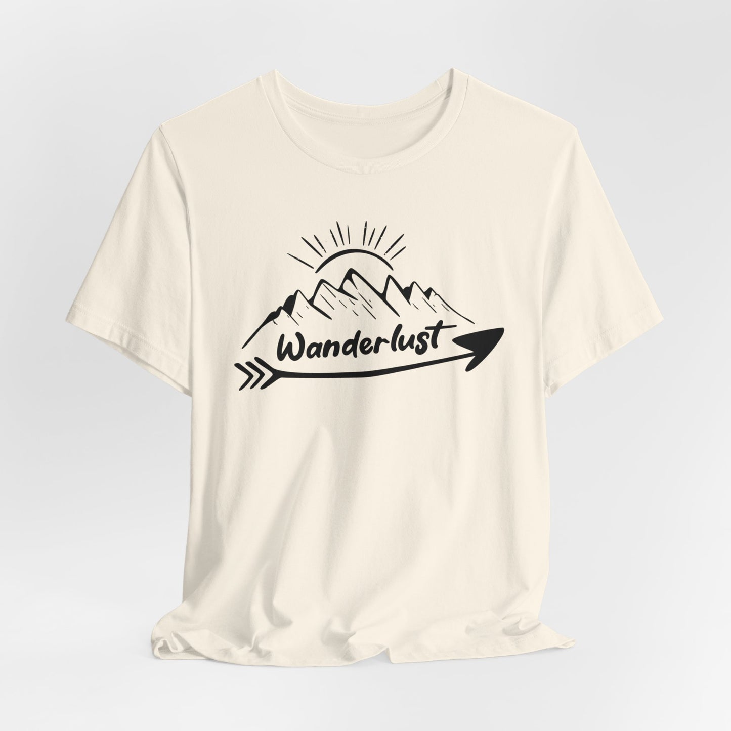 WanderLust T-Shirt , Adventure Shirt, Camping Shirts, Mountain TShirt, Hiker TShirts, Nature Lover Shirt, Camping Gift, Vacation Shirt