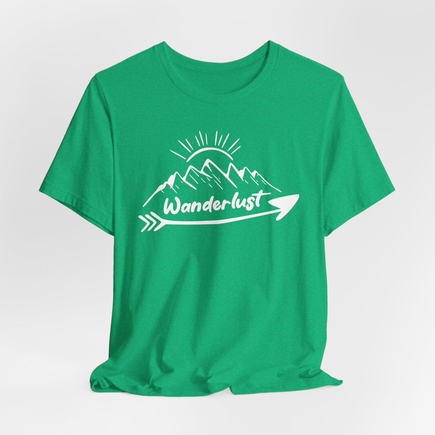 WanderLust T-Shirt , Adventure Shirt, Camping Shirts, Mountain TShirt, Hiker TShirts, Nature Lover Shirt, Camping Gift, Vacation Shirt