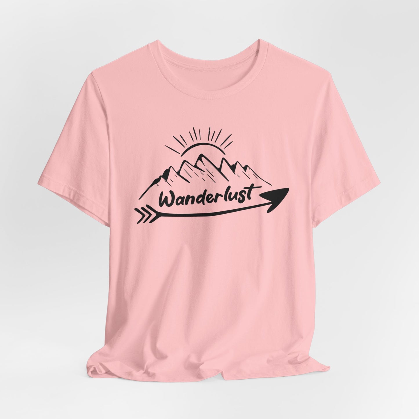WanderLust T-Shirt , Adventure Shirt, Camping Shirts, Mountain TShirt, Hiker TShirts, Nature Lover Shirt, Camping Gift, Vacation Shirt