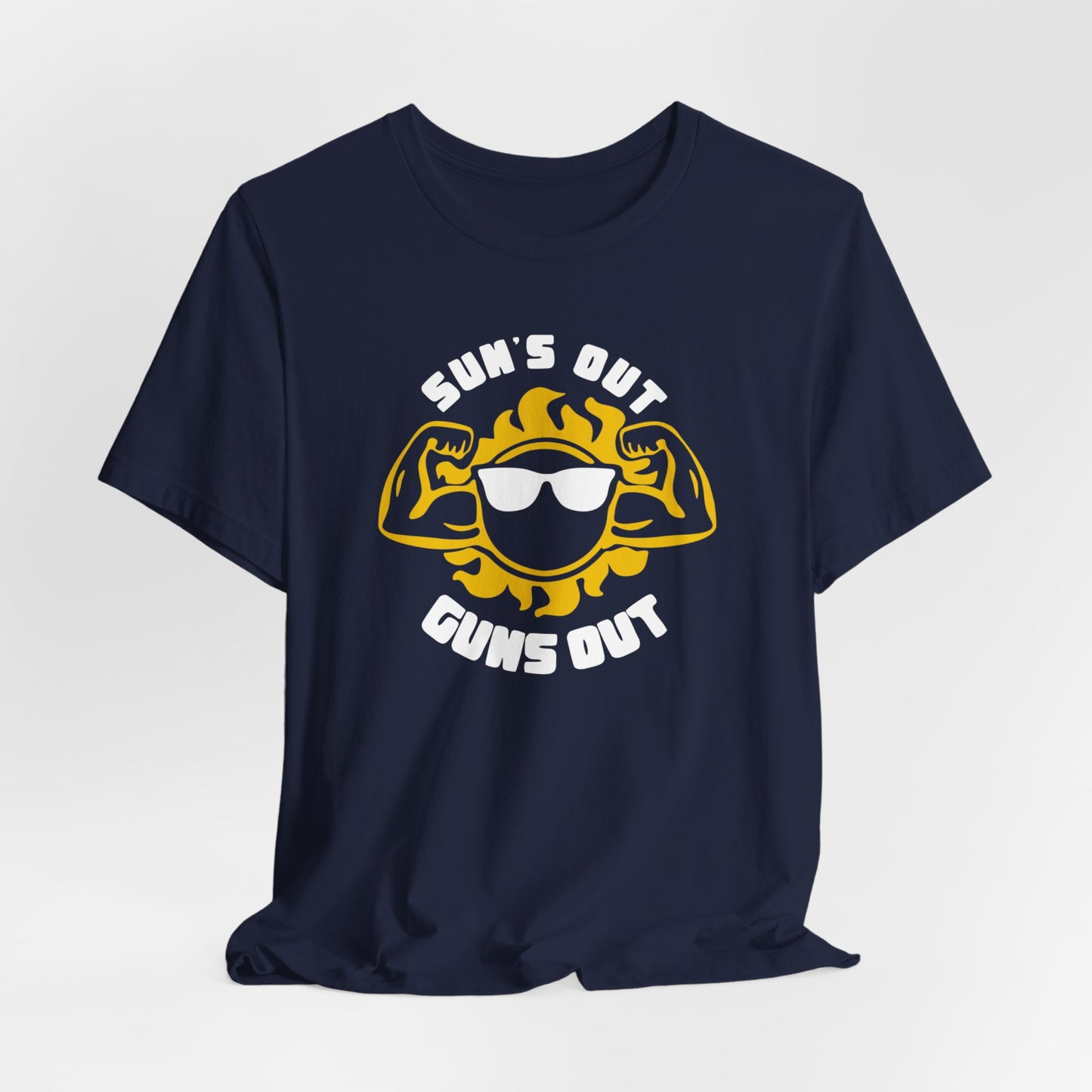Sun's Out Guns Out -Tee Shirt, Gym Shirt, Summer Shirt, Workout Shirt