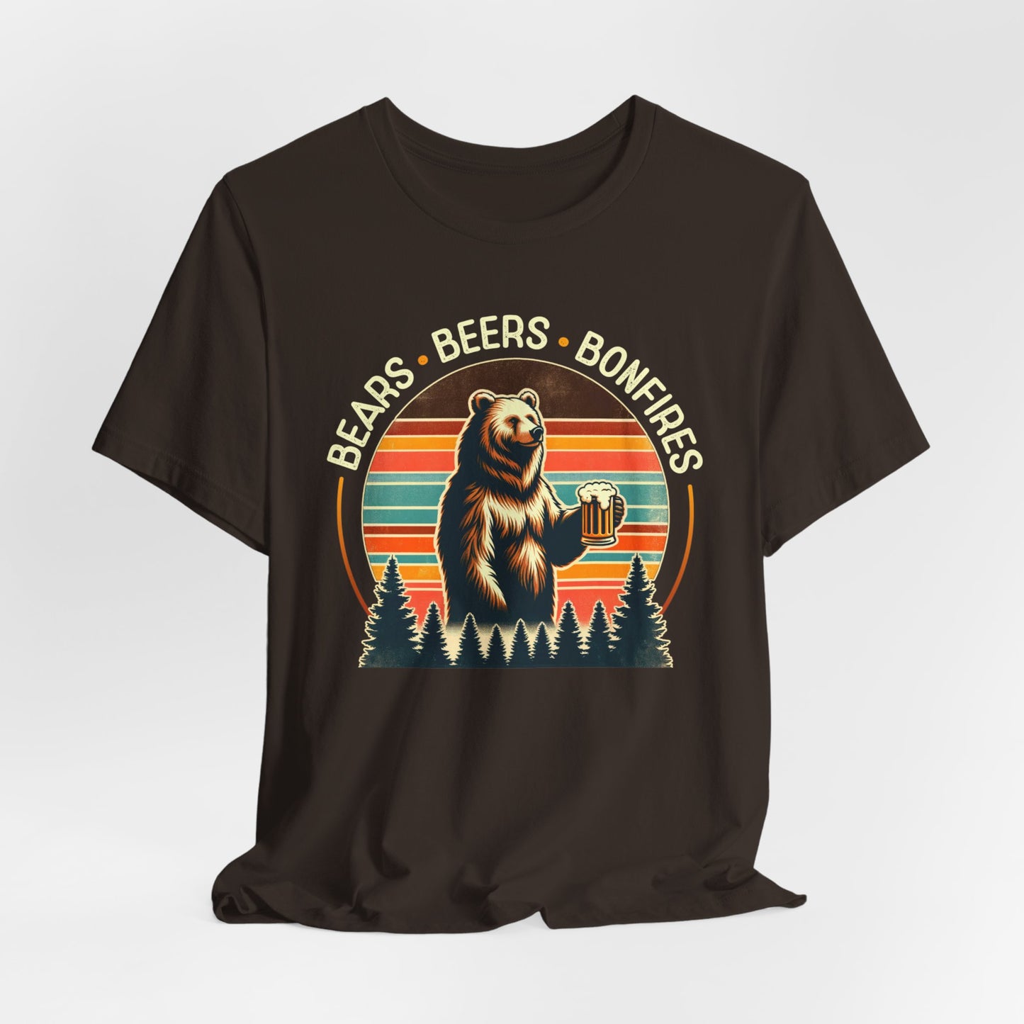 Bears, Beers, Bonfires T-Shirt, Camping Shirt