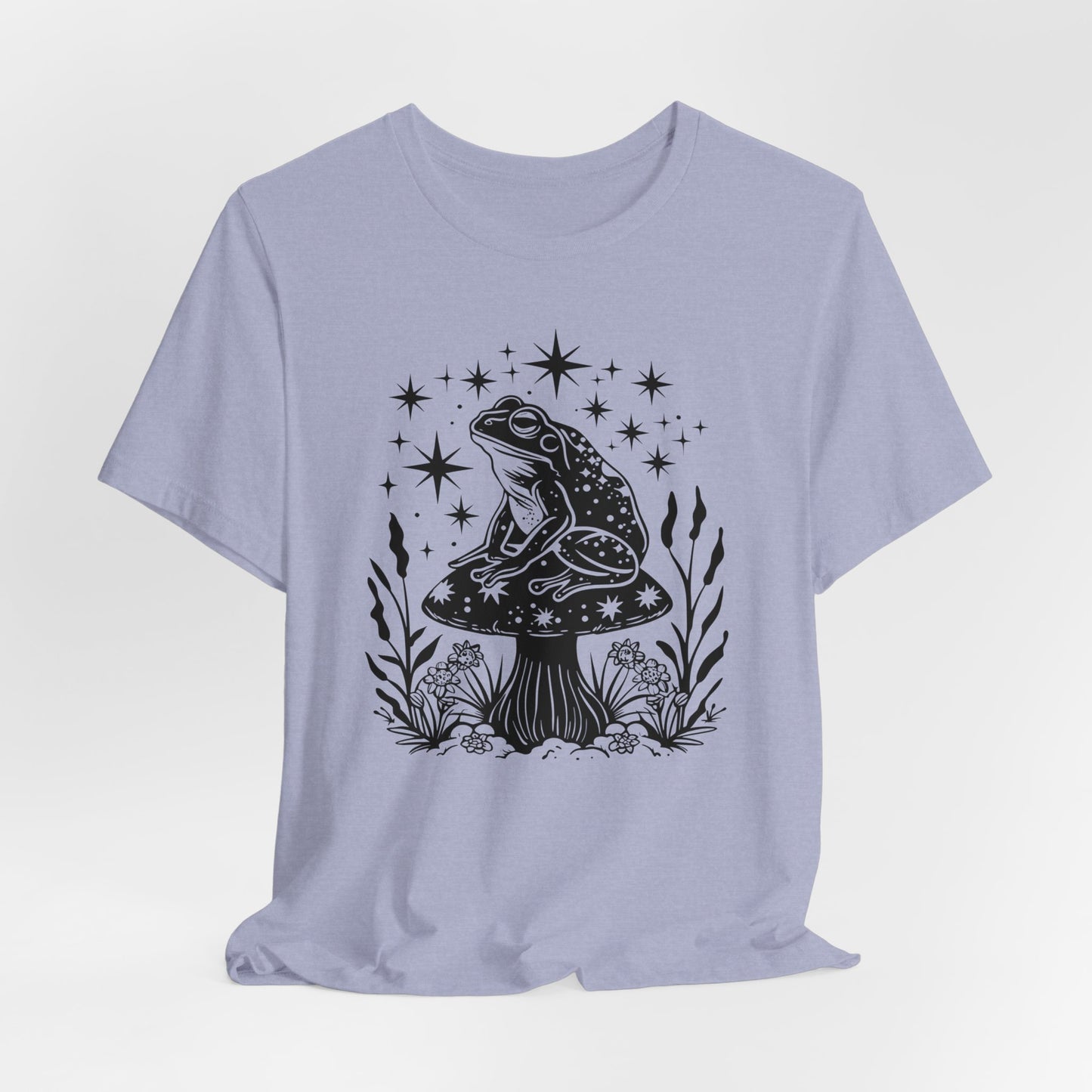 Celestial Frog & Mushroom T-Shirt