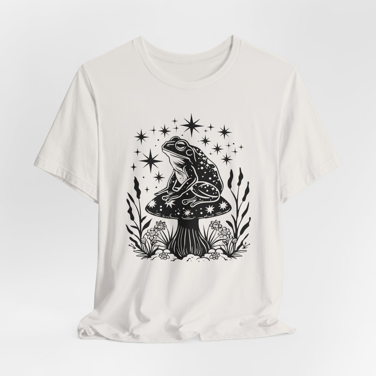 Celestial Frog & Mushroom T-Shirt