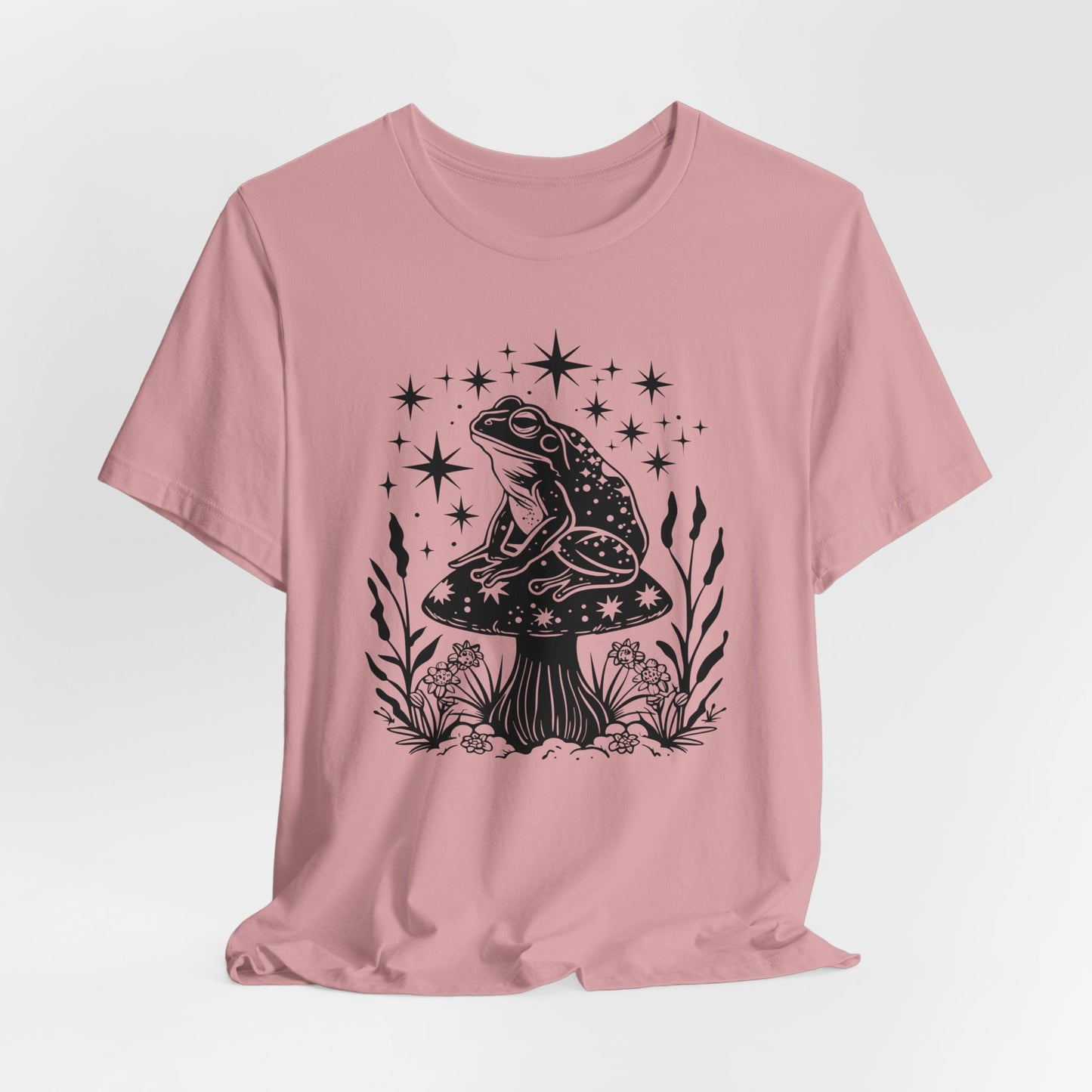 Celestial Frog & Mushroom T-Shirt