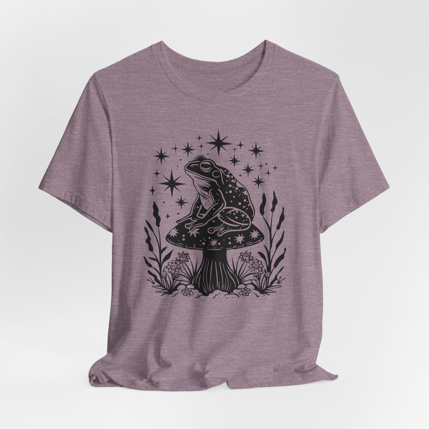 Celestial Frog & Mushroom T-Shirt