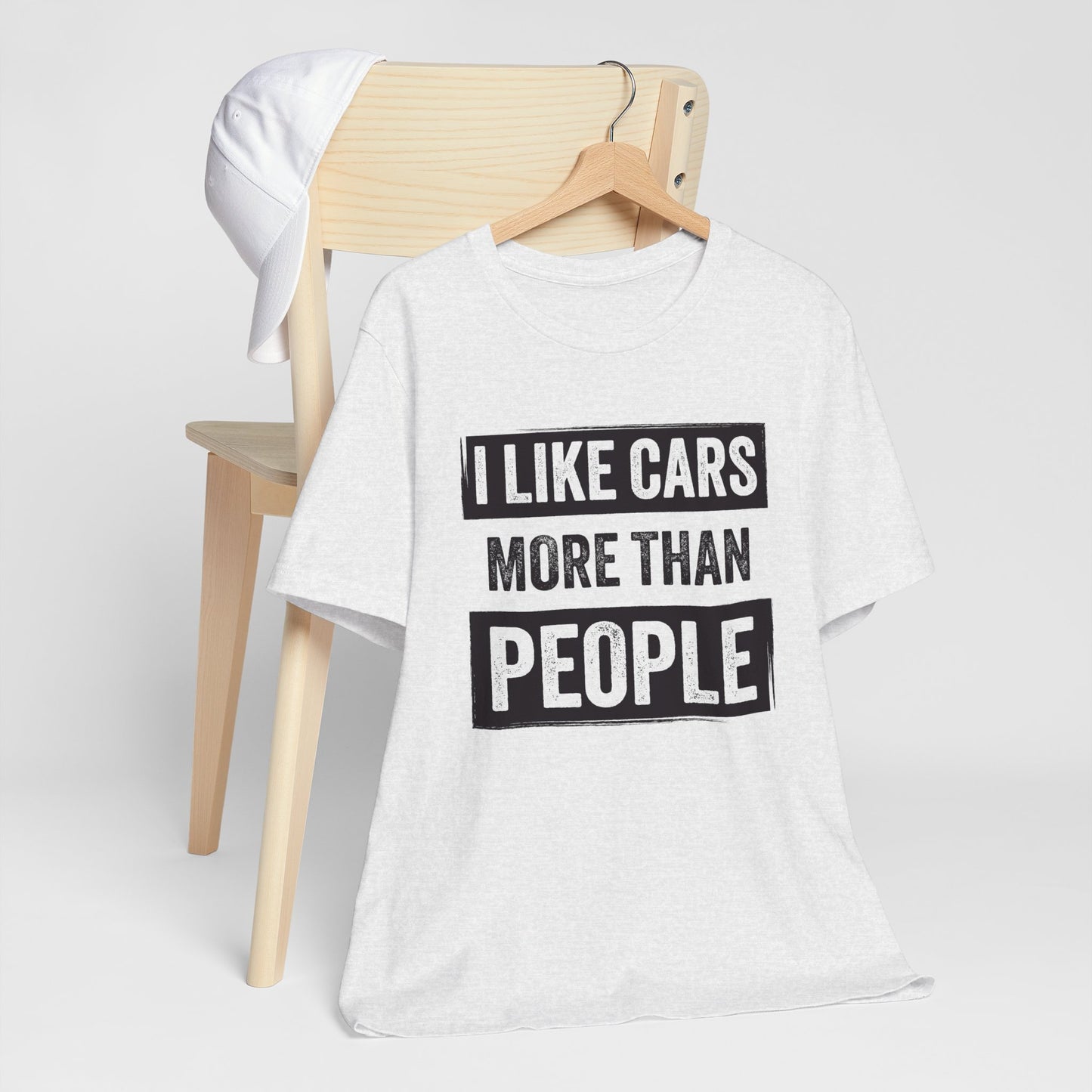 I Like Cars More Than People T-Shirt, Funny Shirt, Mechanic Shirt