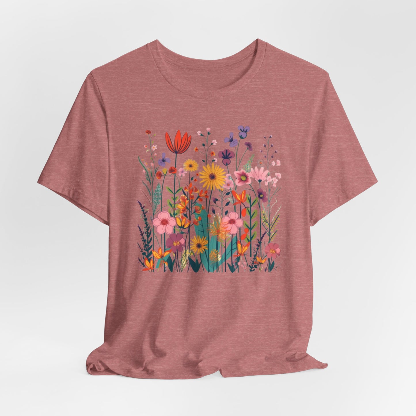 Wildflowers T-Shirt, Floral Shirt, Spring Shirt