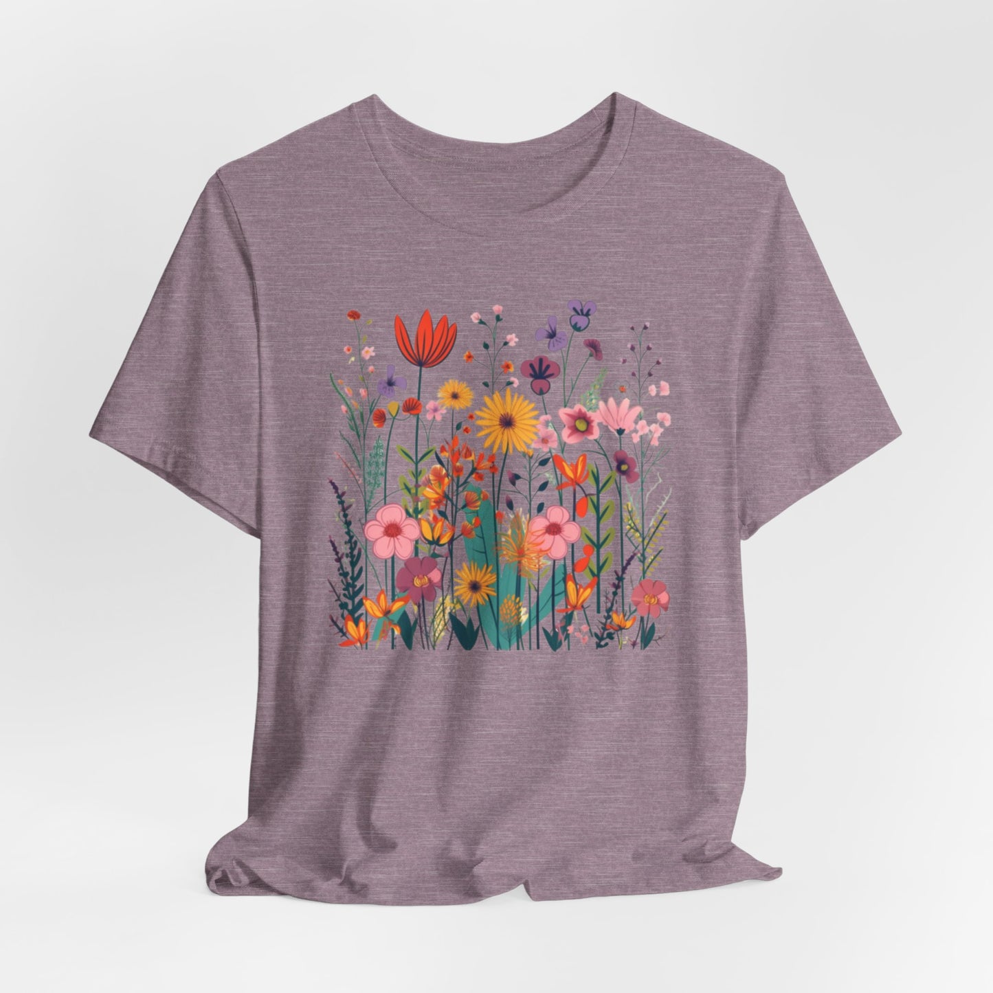 Wildflowers T-Shirt, Floral Shirt, Spring Shirt