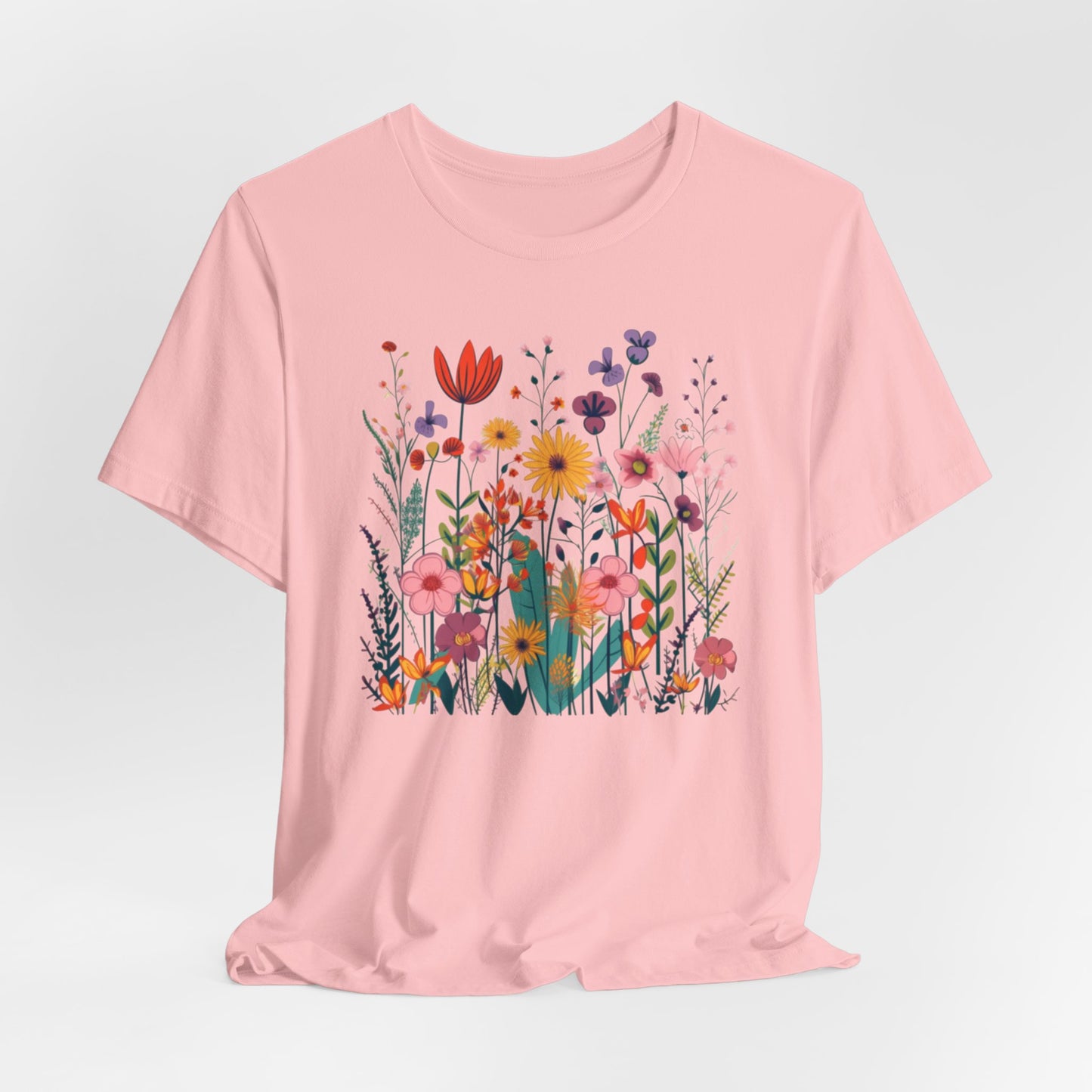 Wildflowers T-Shirt, Floral Shirt, Spring Shirt