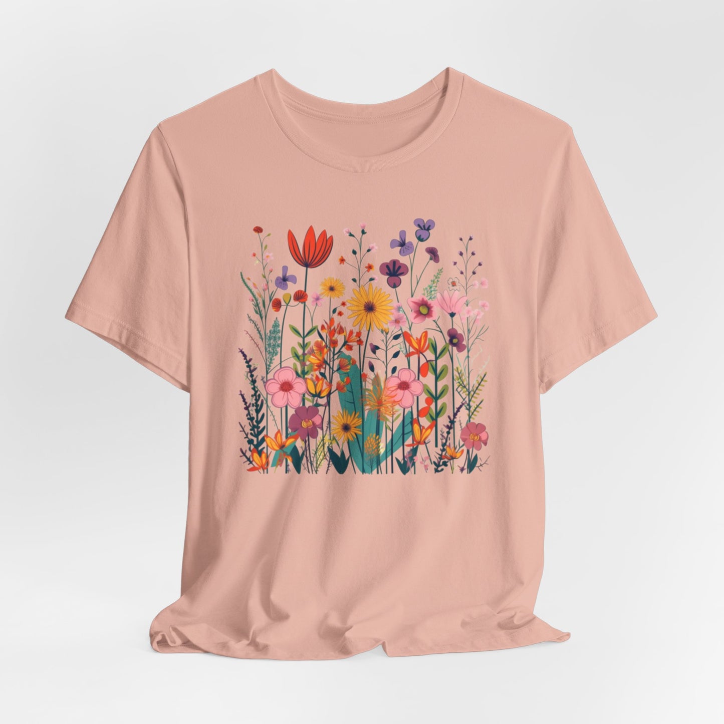 Wildflowers T-Shirt, Floral Shirt, Spring Shirt