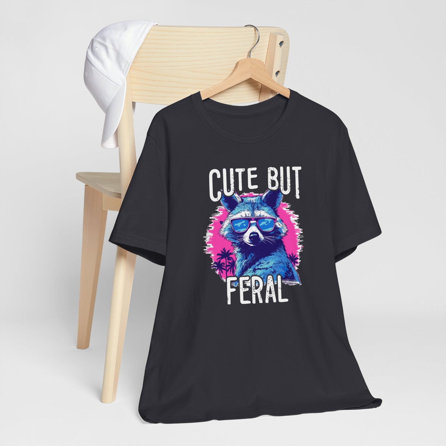 Cute But Feral Racoon T-Shirt