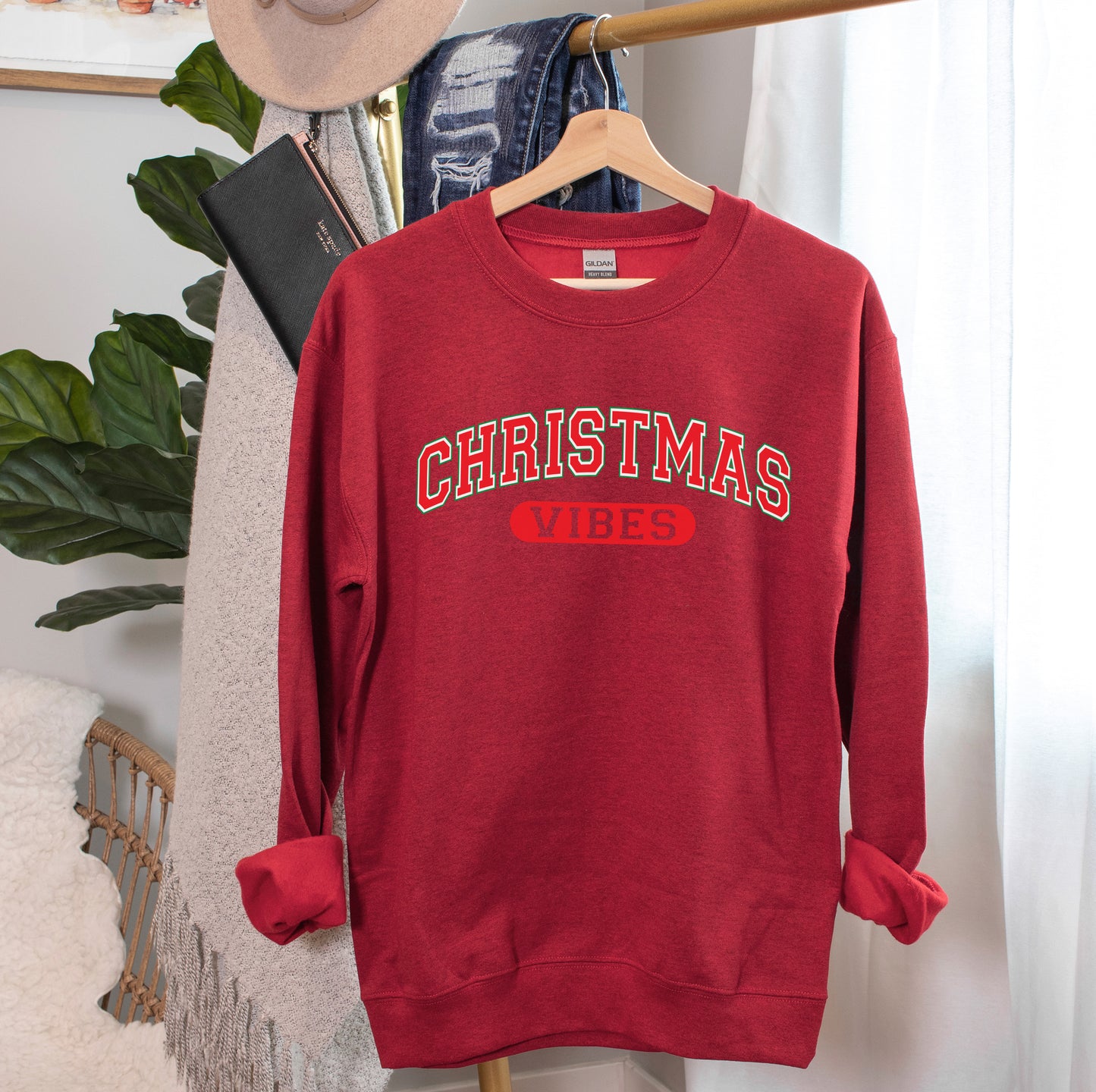 Retro Christmas Vibes Sweatshirt