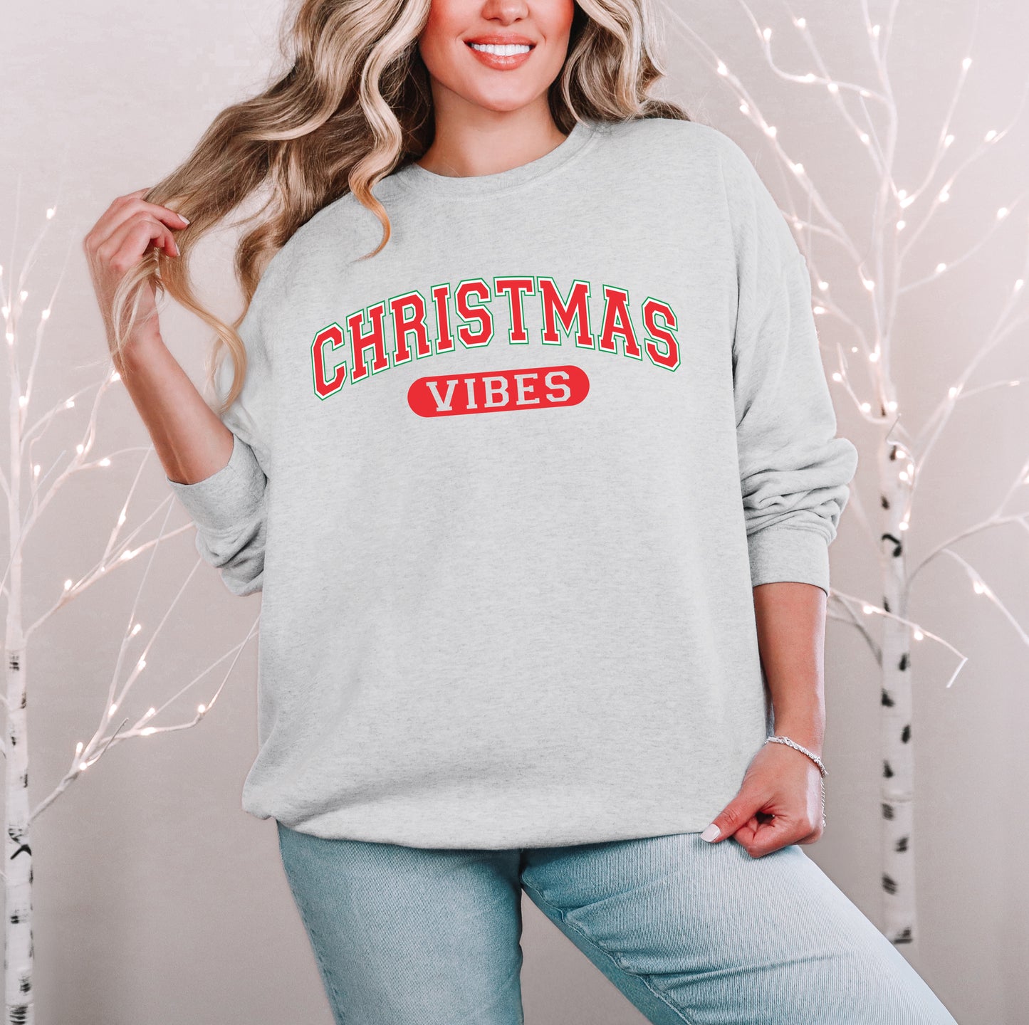 Retro Christmas Vibes Sweatshirt