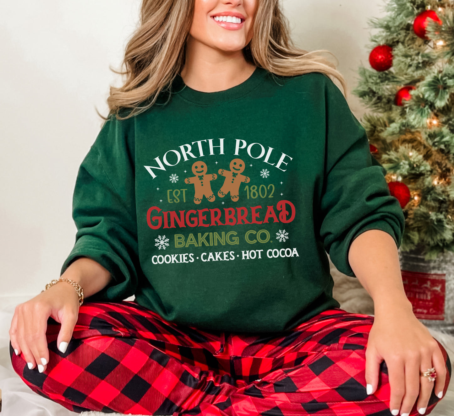Gingerbread Baking Co Crewneck Sweatshirt