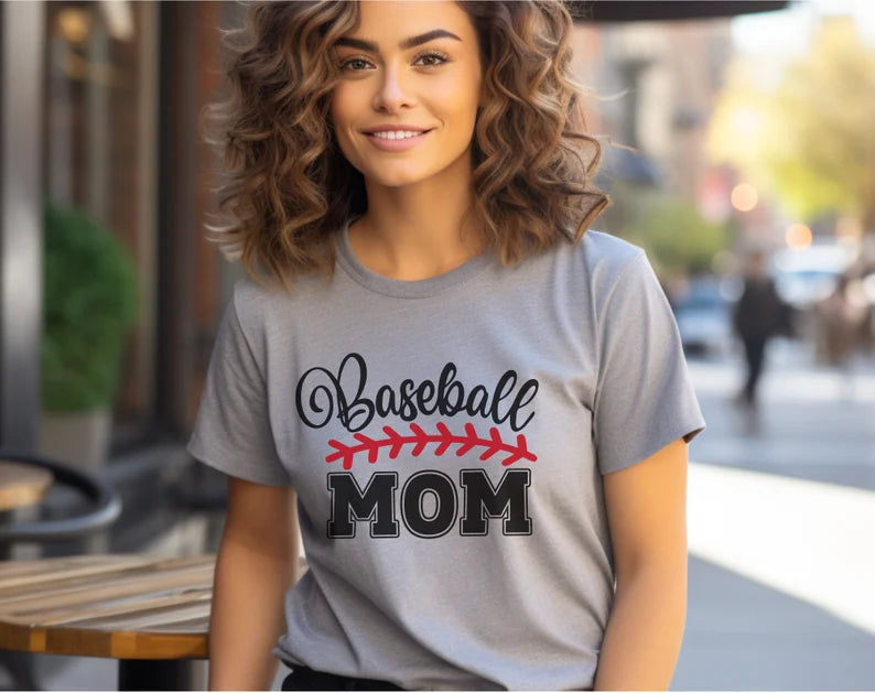 Baseball Mom T-Shirt, Baseball Shirt
