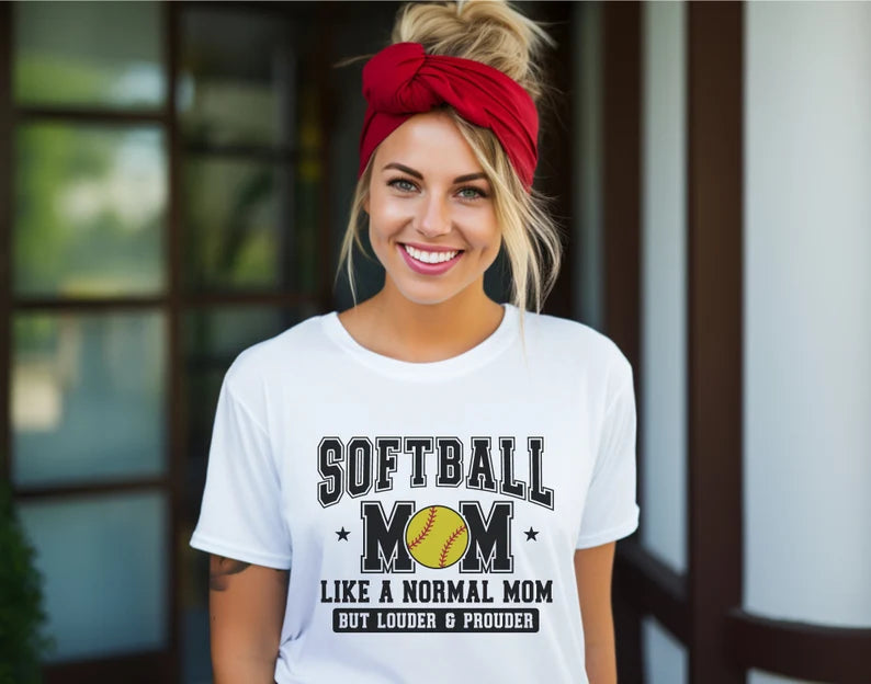 Softball Mom T-Shirt, Softball Shirt