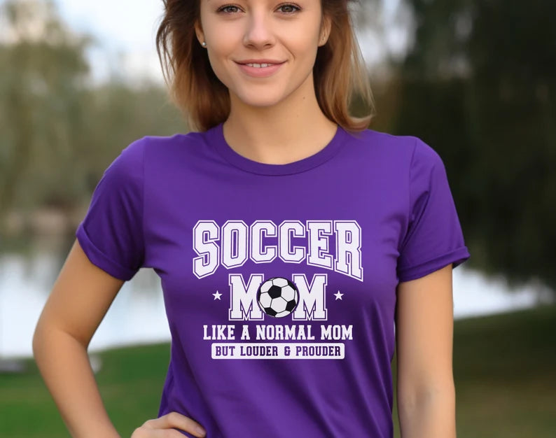 Soccer Mom T- Shirt, Soccer Shirt