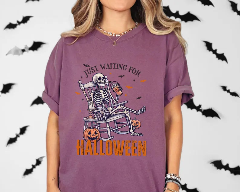 Just Waiting For Halloween T-Shirt