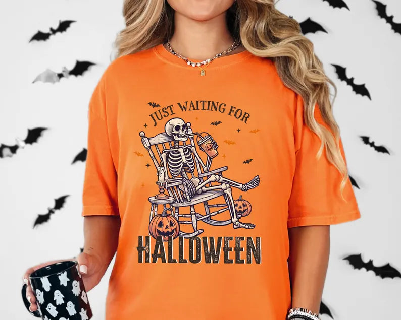 Just Waiting For Halloween T-Shirt
