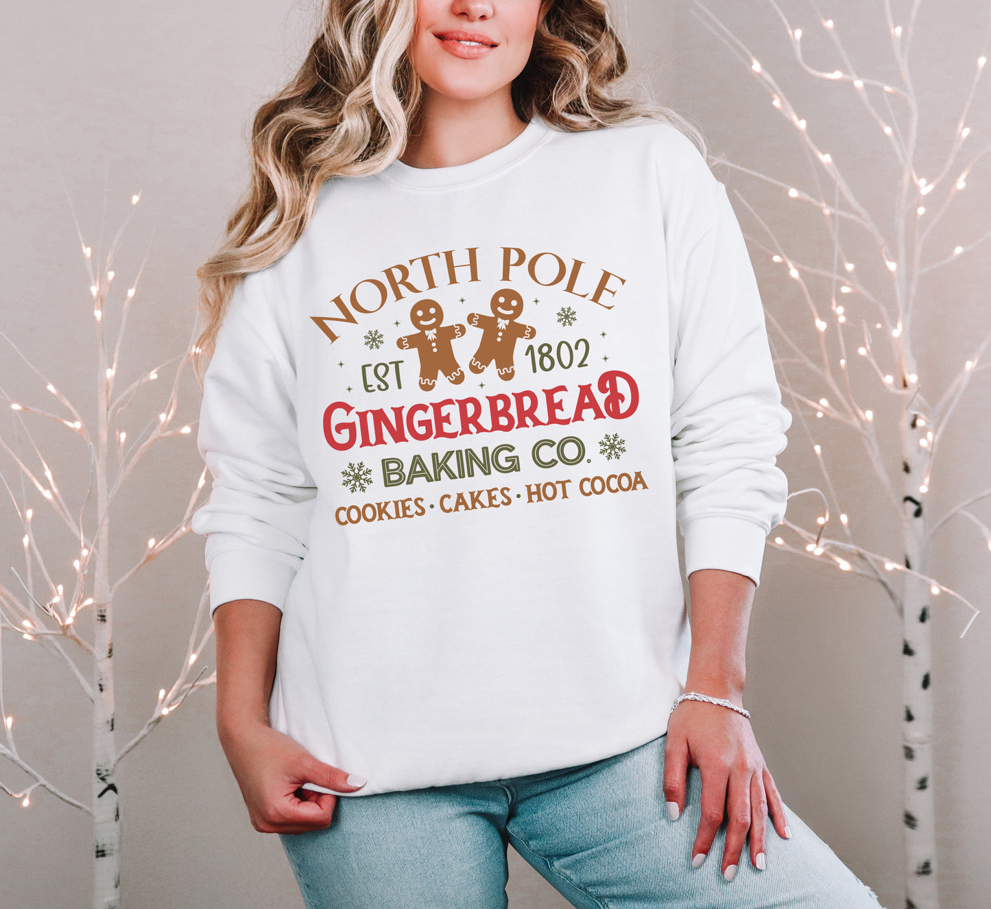 Gingerbread Baking Co Crewneck Sweatshirt