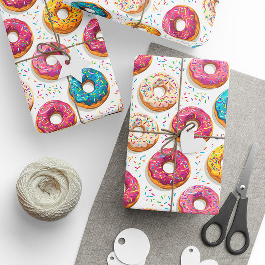 Donut Wrapping Paper