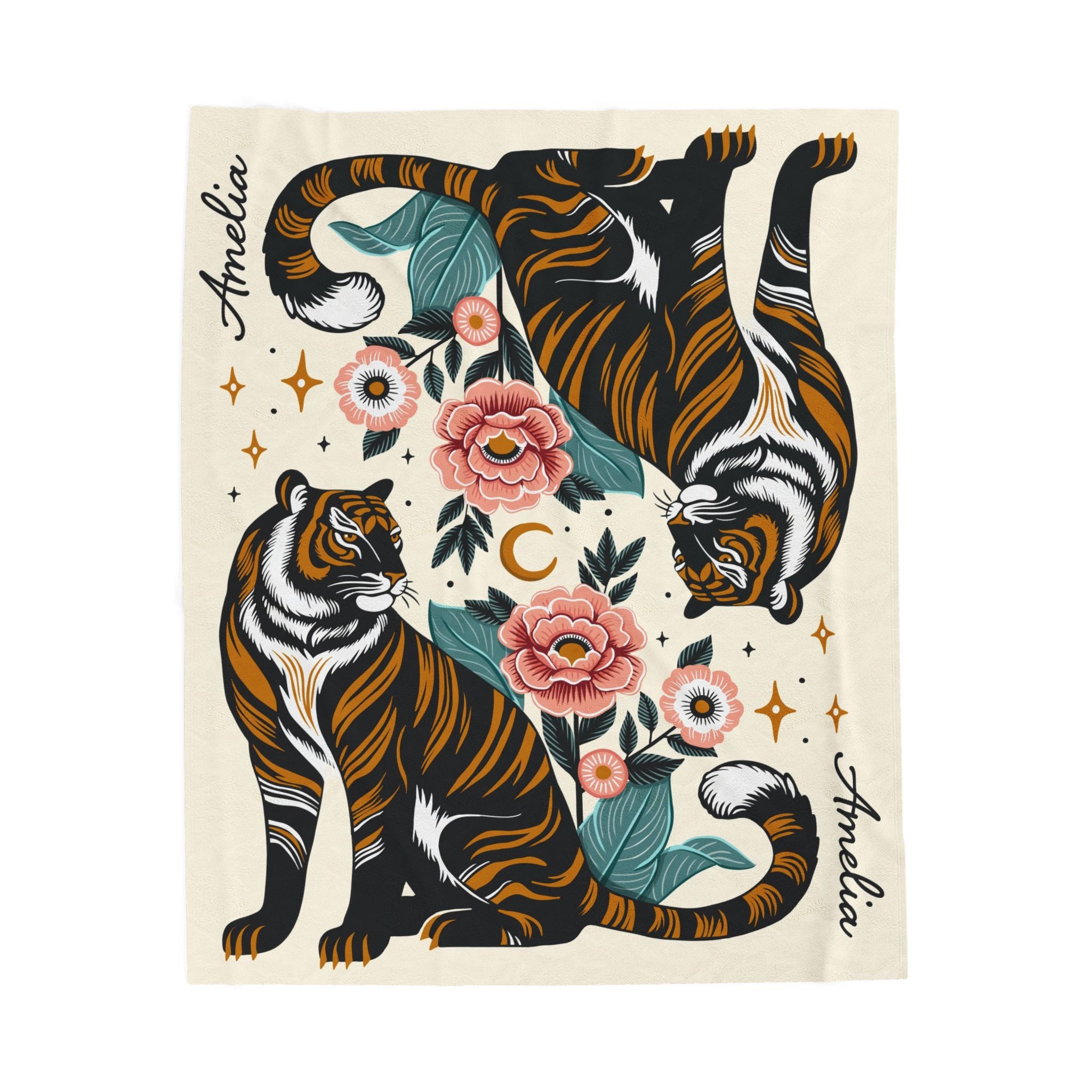 Boho Tigers - Customizable